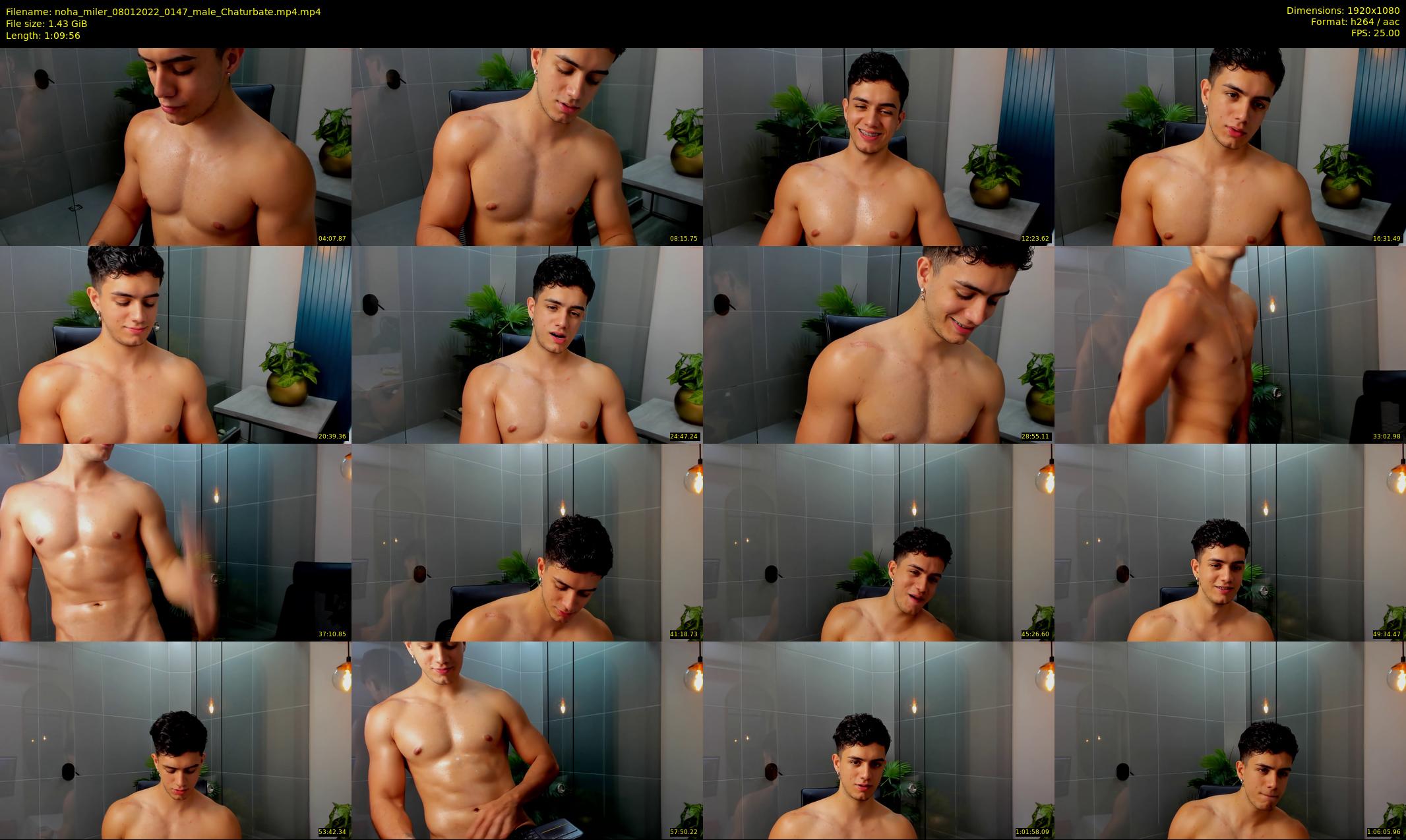 noha_miler — 70 minute Chaturbate male cam show recording, 1080p, Jan 8, 2022