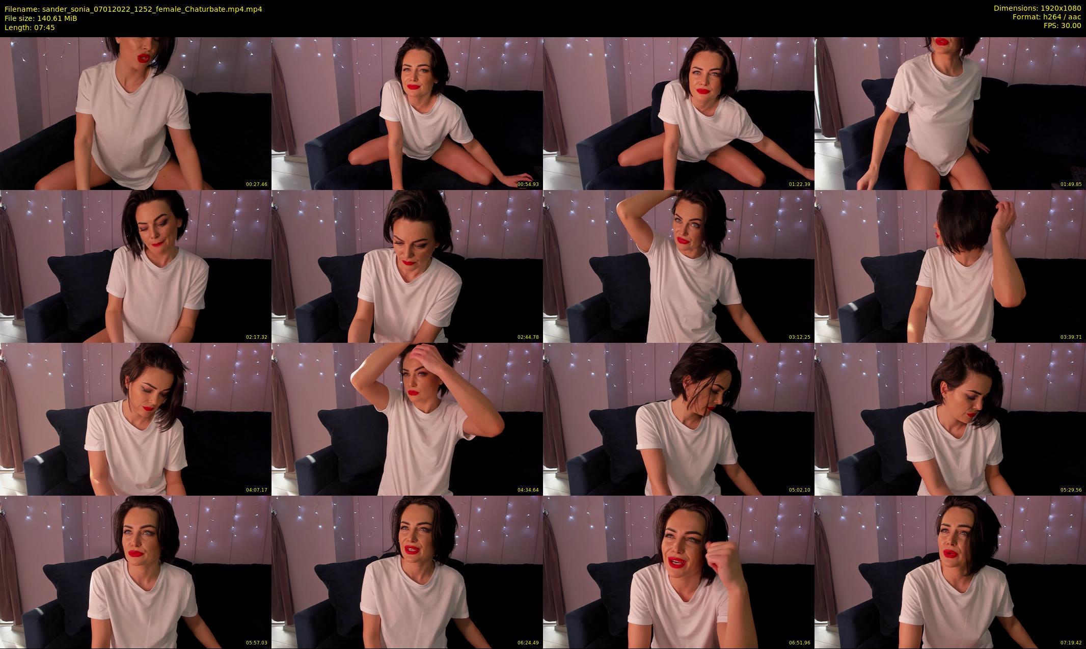 sander_sonia — 8 minute Chaturbate female cam show recording, 1080p, Jan 7, 2022