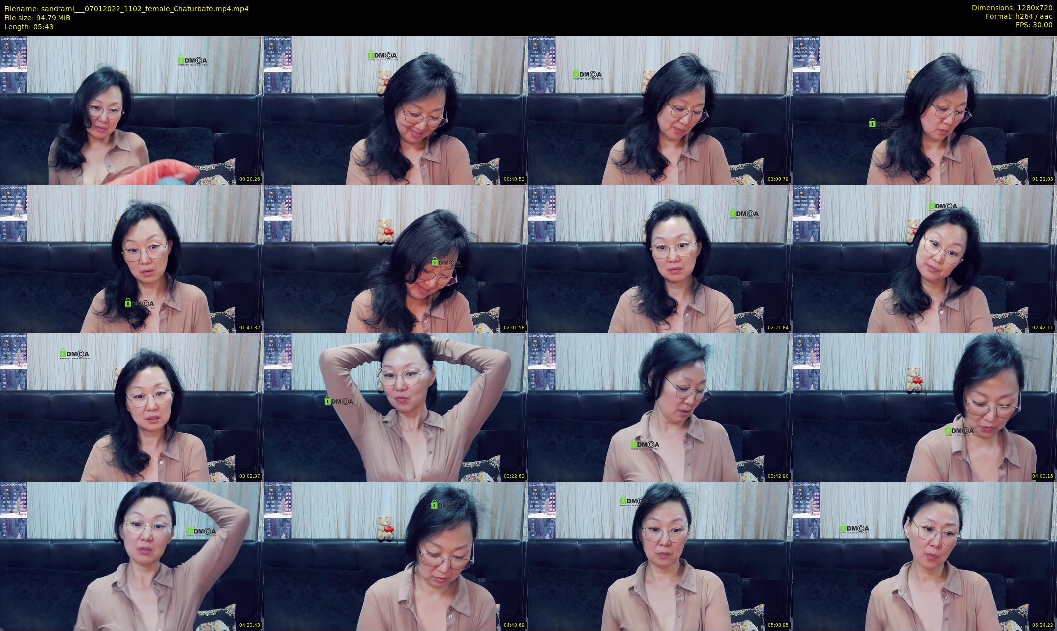 sandrami__ — 6 minute Chaturbate female cam show recording, 720p, Jan 7, 2022