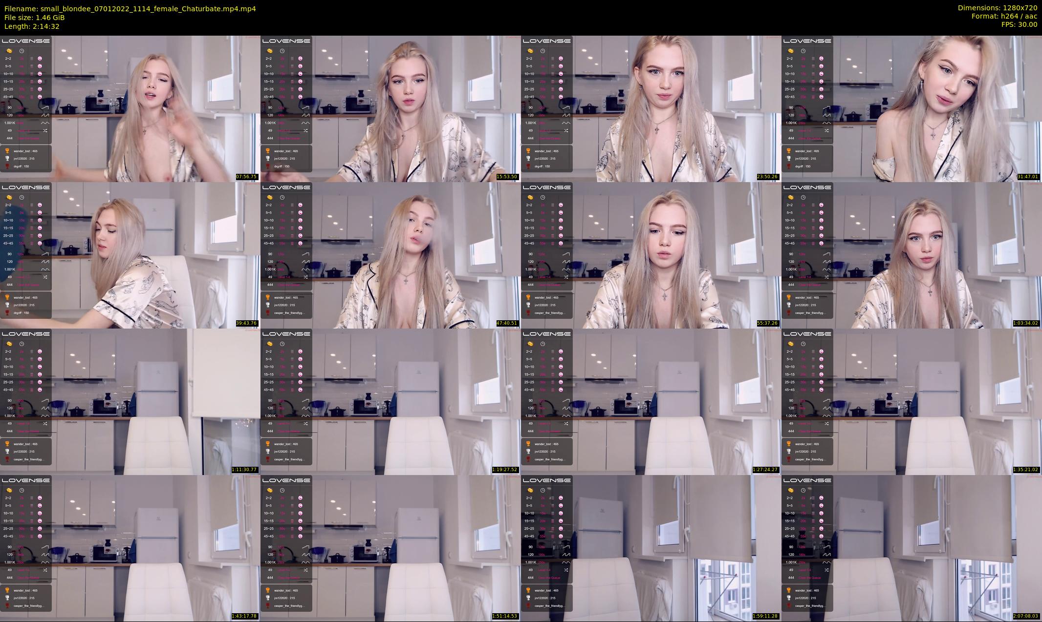 small_blondee — 135 minute Chaturbate female cam show recording, 720p, Jan 7, 2022