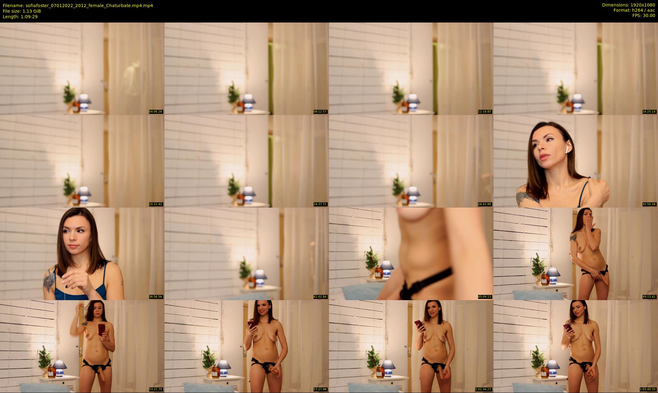 sofiafoster — 70 minute Chaturbate female cam show recording, 1080p, Jan 7, 2022