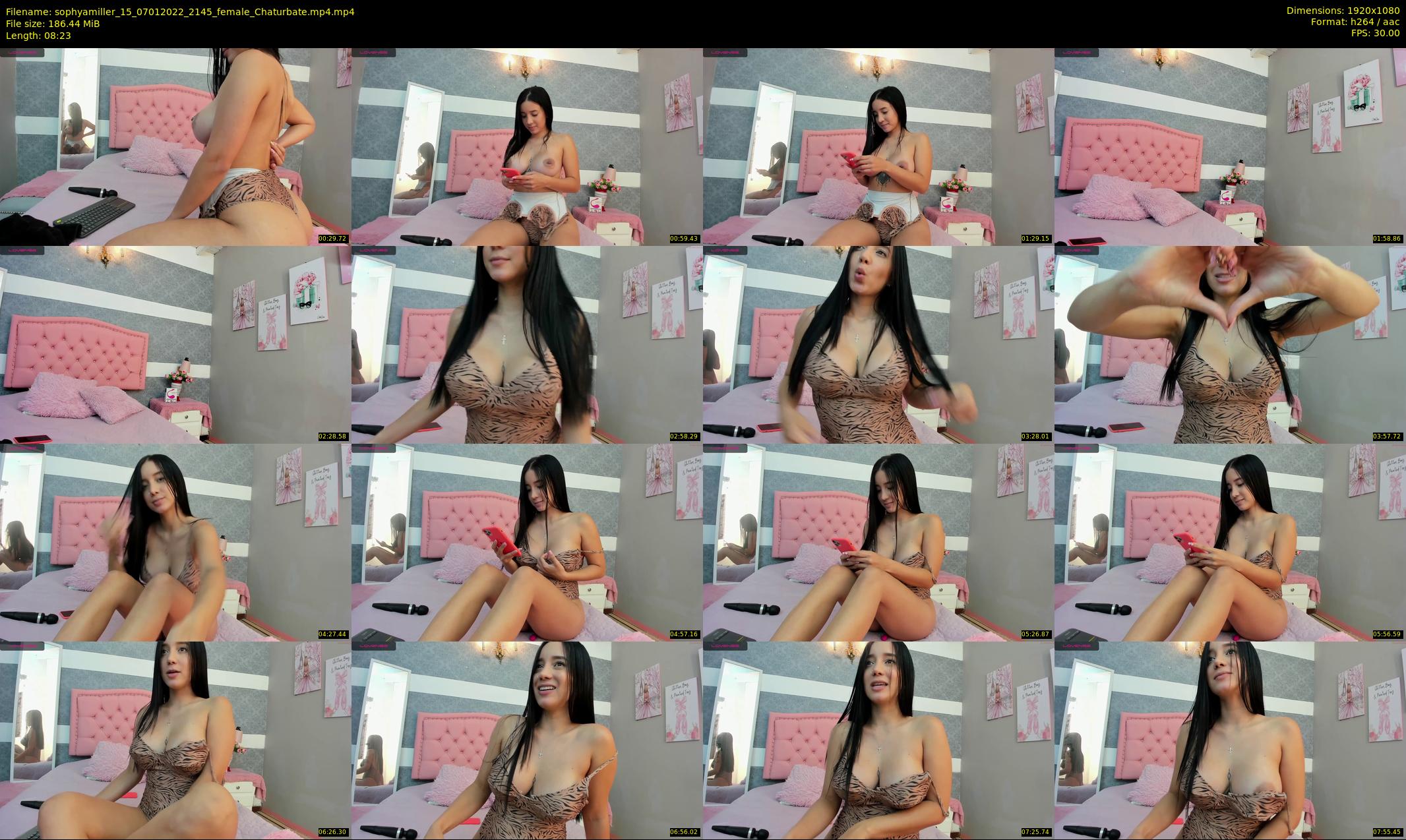 sophyamiller_15 — 9 minute Chaturbate female cam show recording, 1080p, Jan 7, 2022