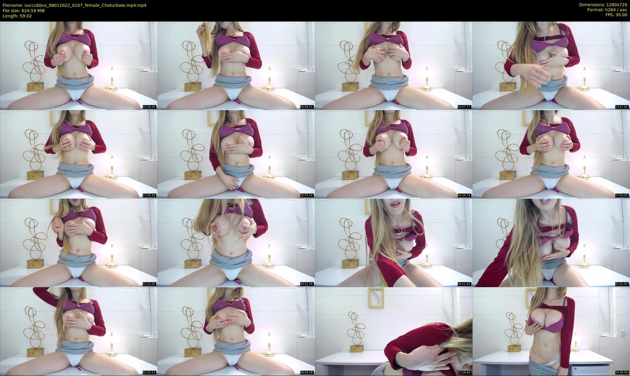 succubbus — 60 minute Chaturbate female cam show recording, 720p, Jan 8, 2022