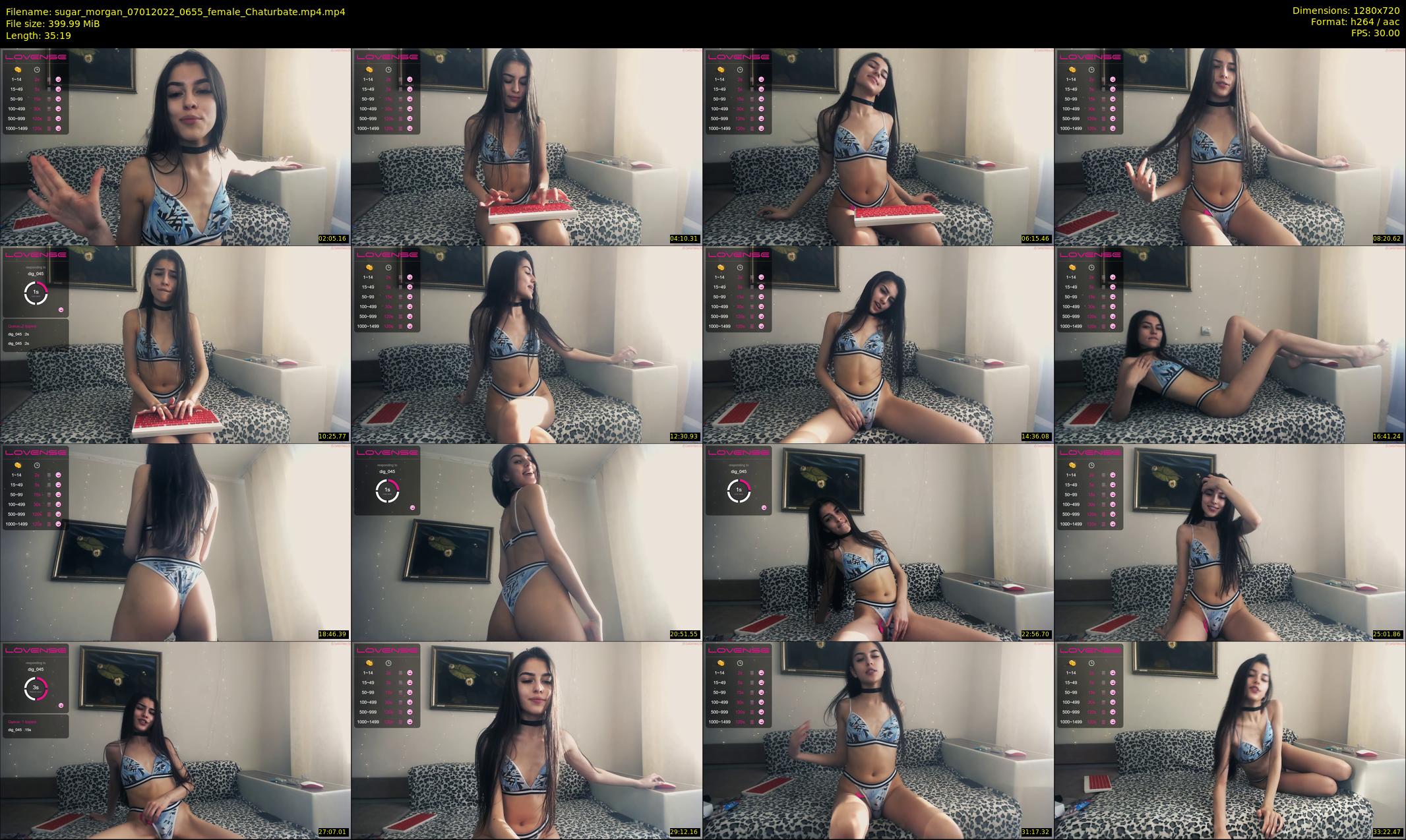 sugar_morgan — 36 minute Chaturbate female cam show recording, 720p, Jan 7, 2022