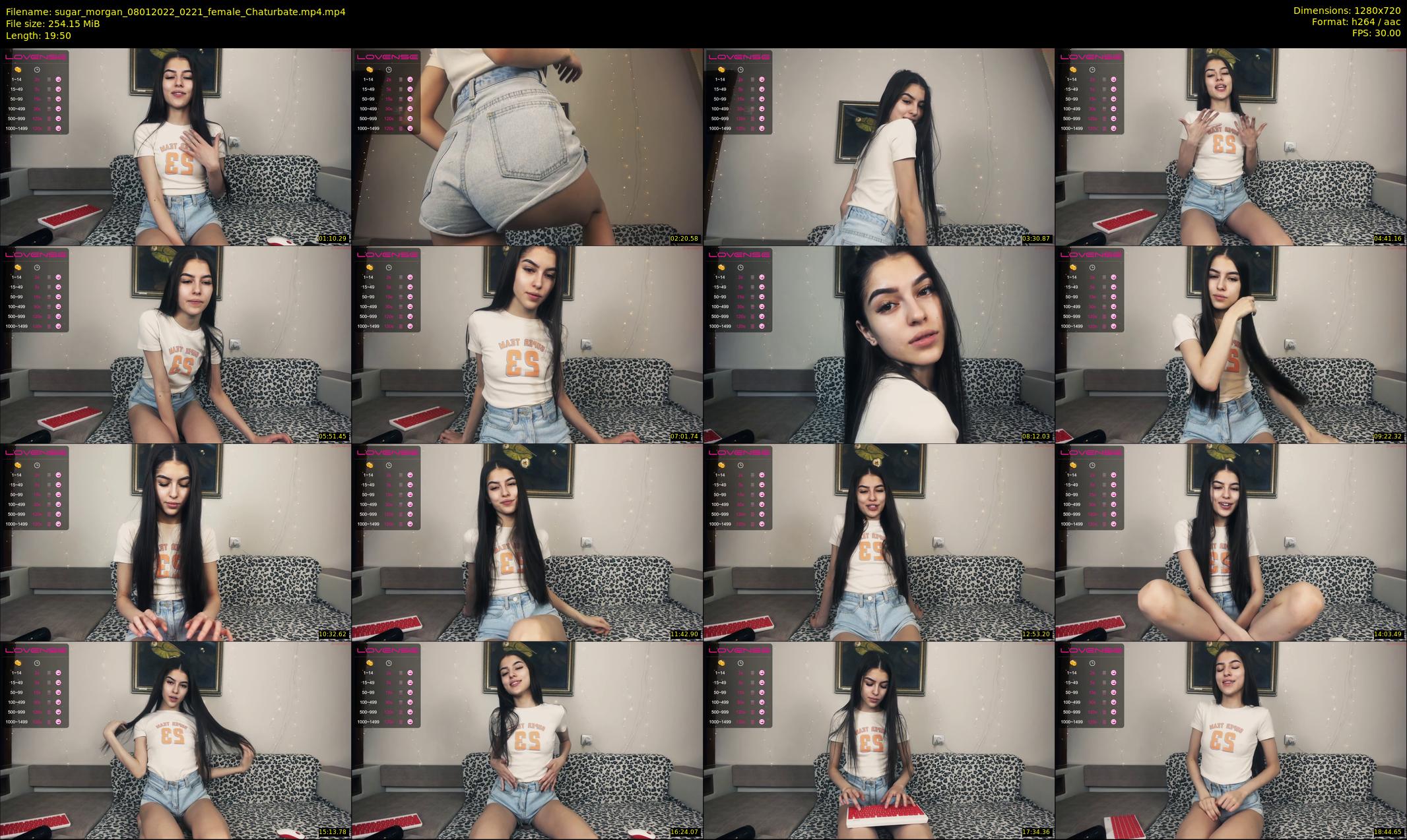 sugar_morgan — 20 minute Chaturbate female cam show recording, 720p, Jan 8, 2022