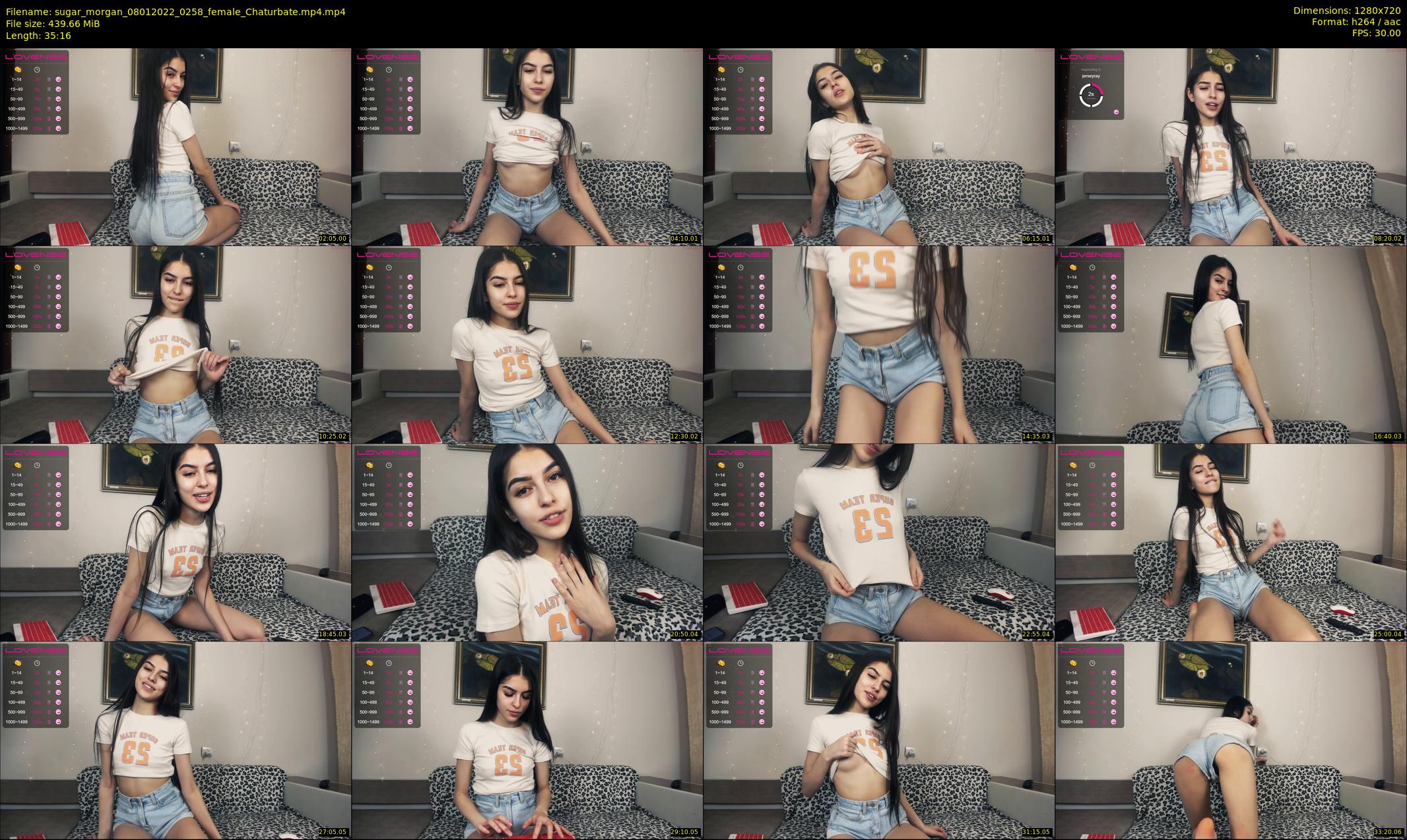sugar_morgan — 36 minute Chaturbate female cam show recording, 720p, Jan 8, 2022