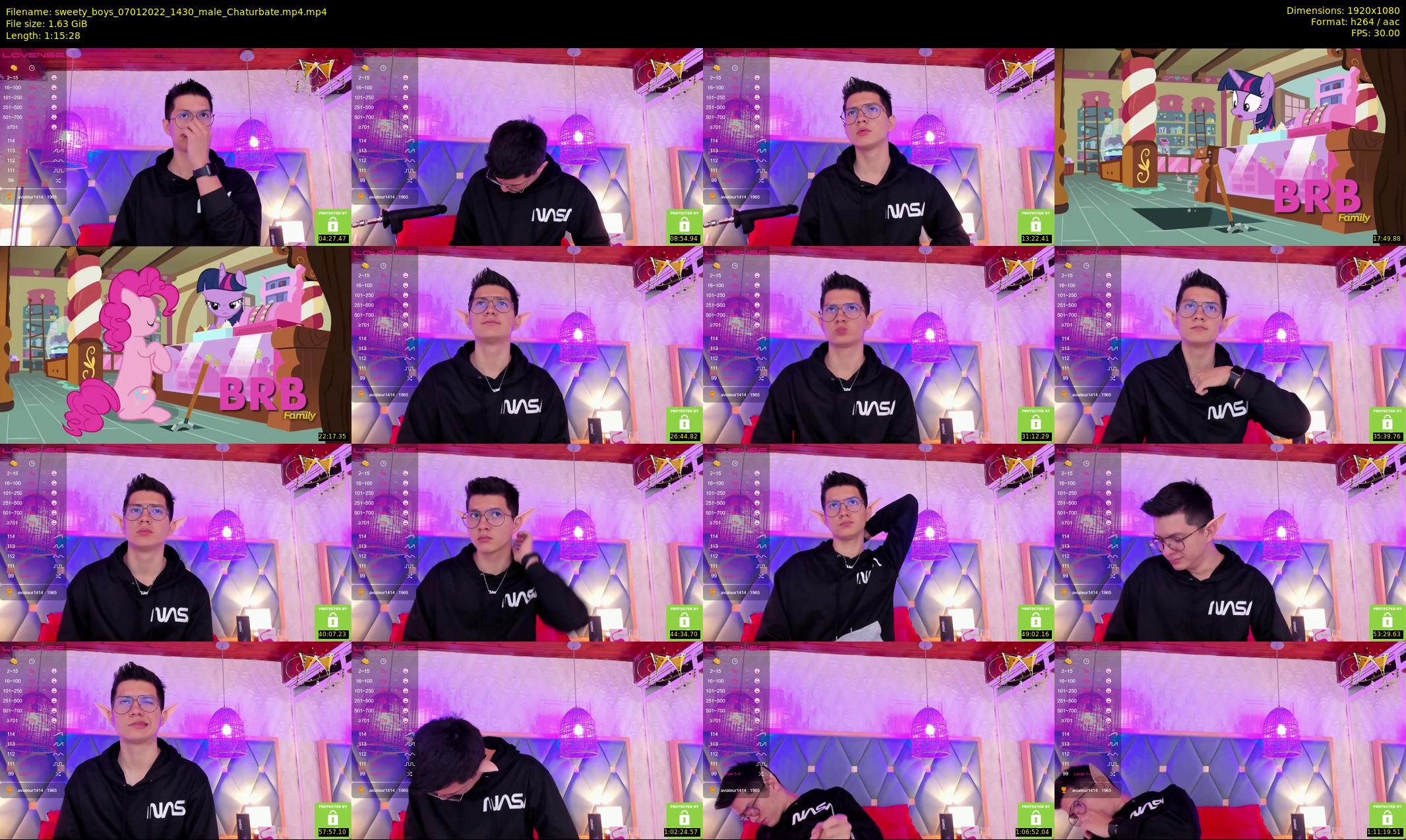 sweety_boys — 76 minute Chaturbate male cam show recording, 1080p, Jan 7, 2022