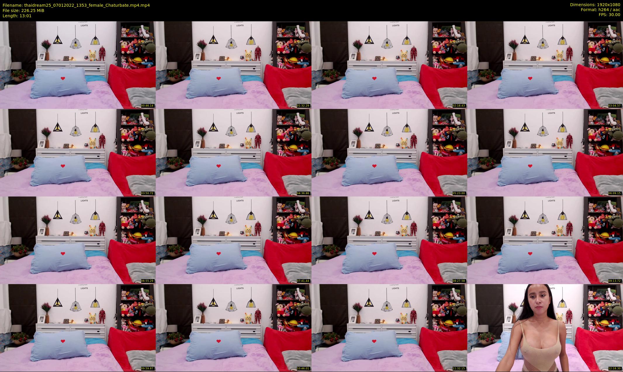 thaidream25 — 14 minute Chaturbate female cam show recording, 1080p, Jan 7, 2022