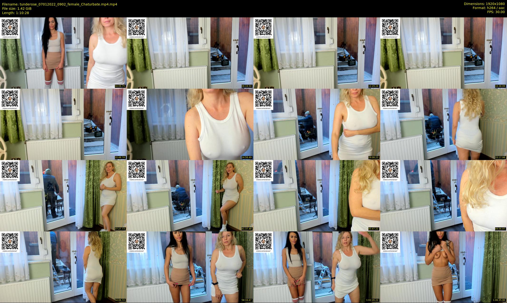 tunderose — 71 minute Chaturbate female cam show recording, 1080p, Jan 7, 2022