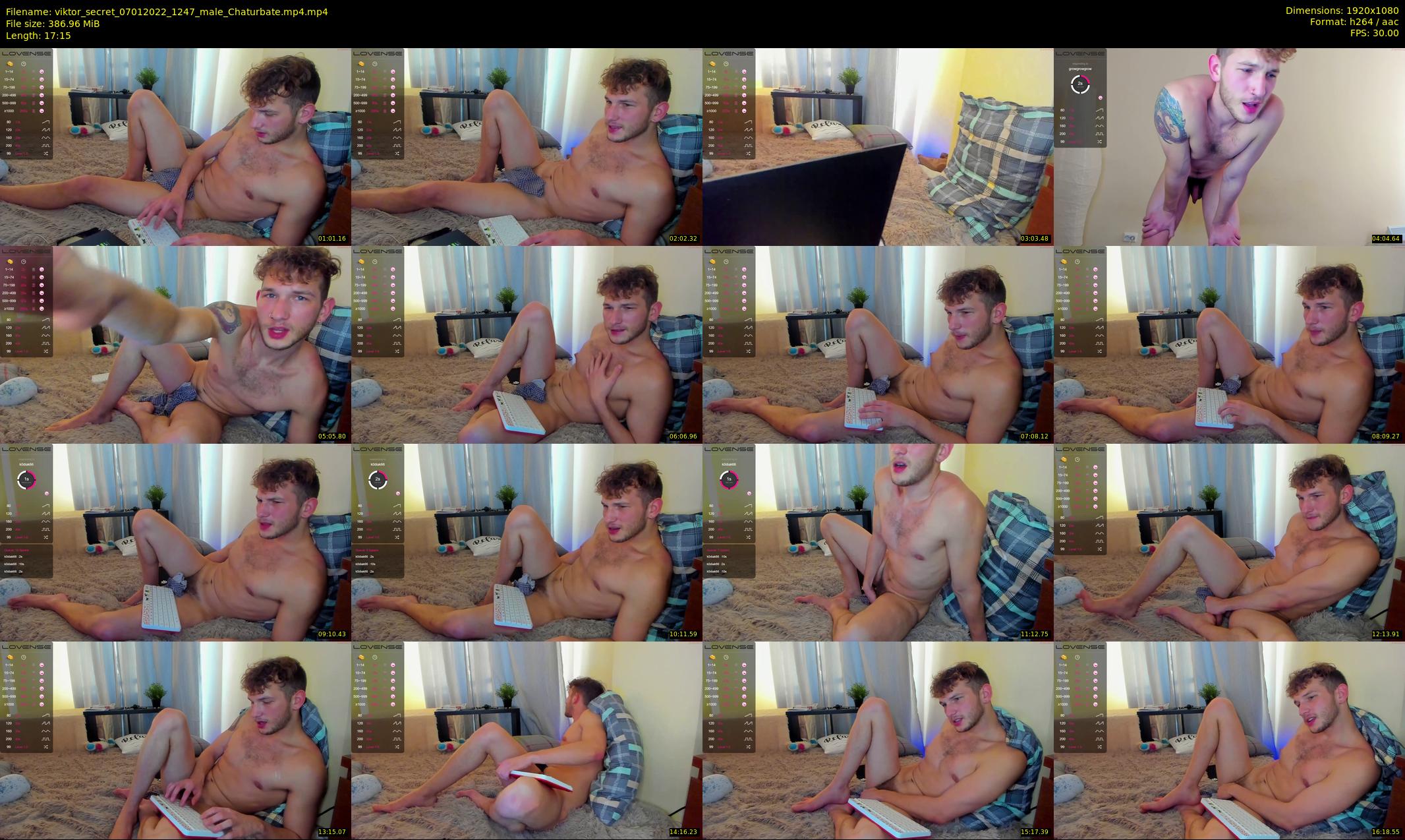 viktor_secret — 18 minute Chaturbate male cam show recording, 1080p, Jan 7, 2022