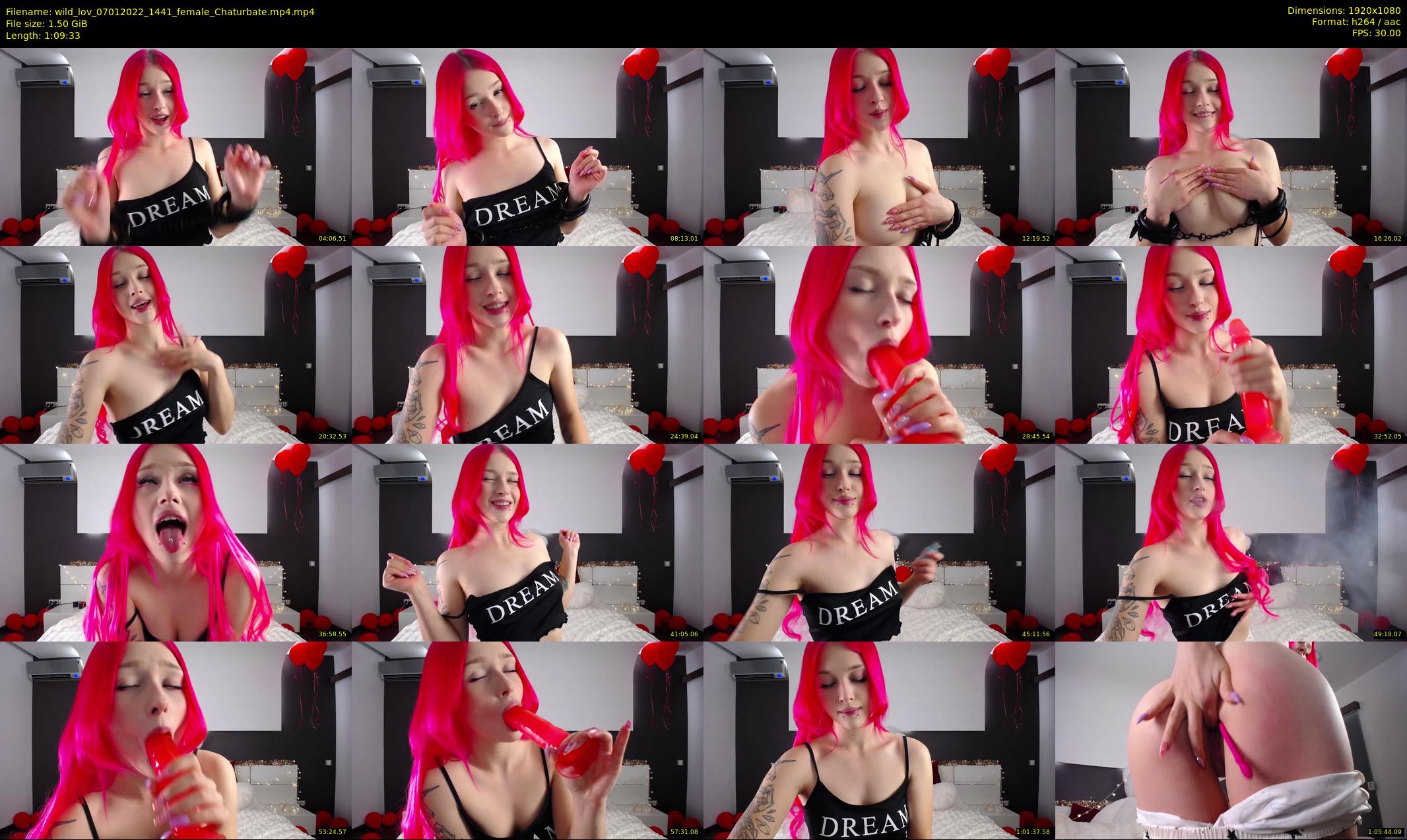 wild_lov — 70 minute Chaturbate female cam show recording, 1080p, Jan 7, 2022