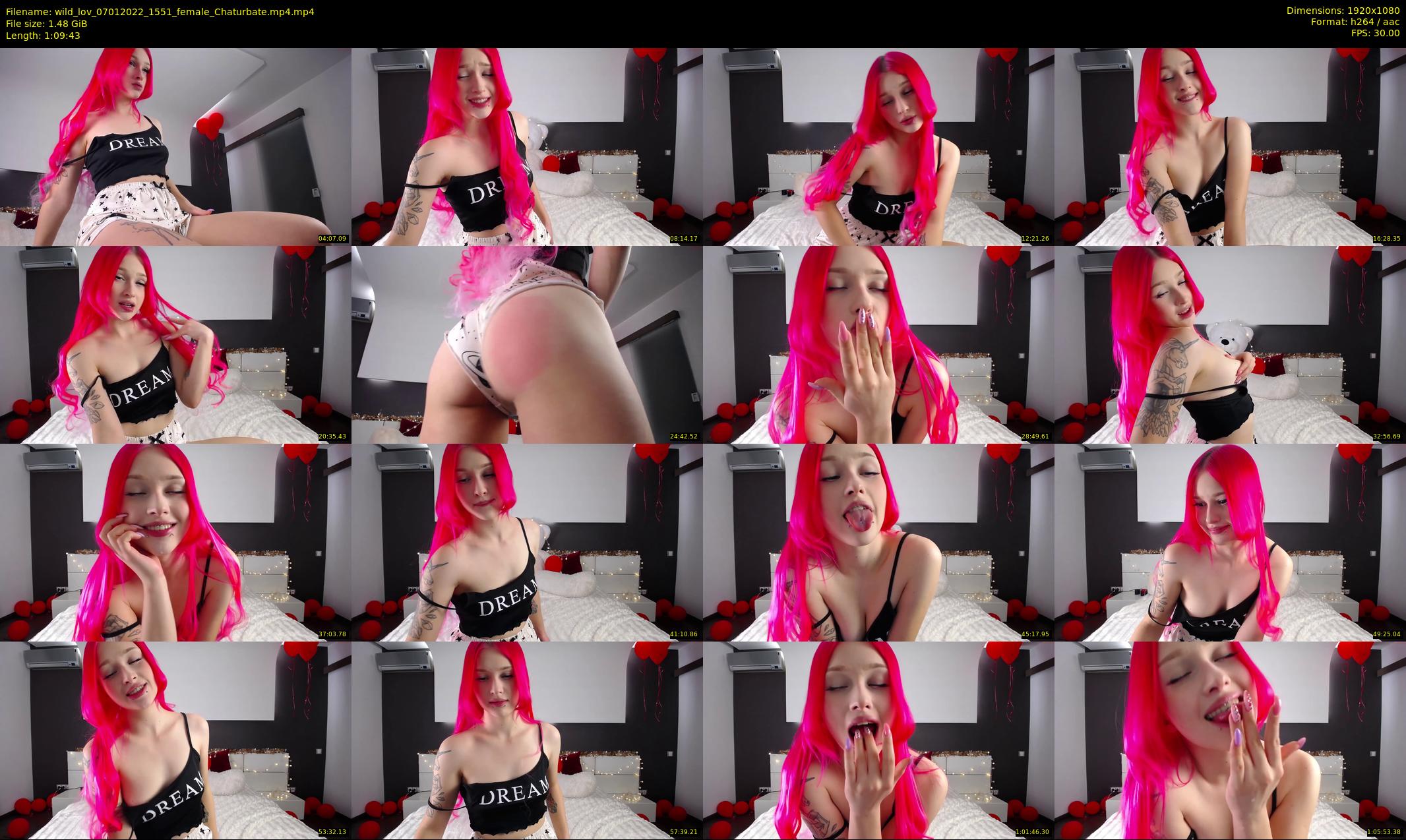 wild_lov — 70 minute Chaturbate female cam show recording, 1080p, Jan 7, 2022