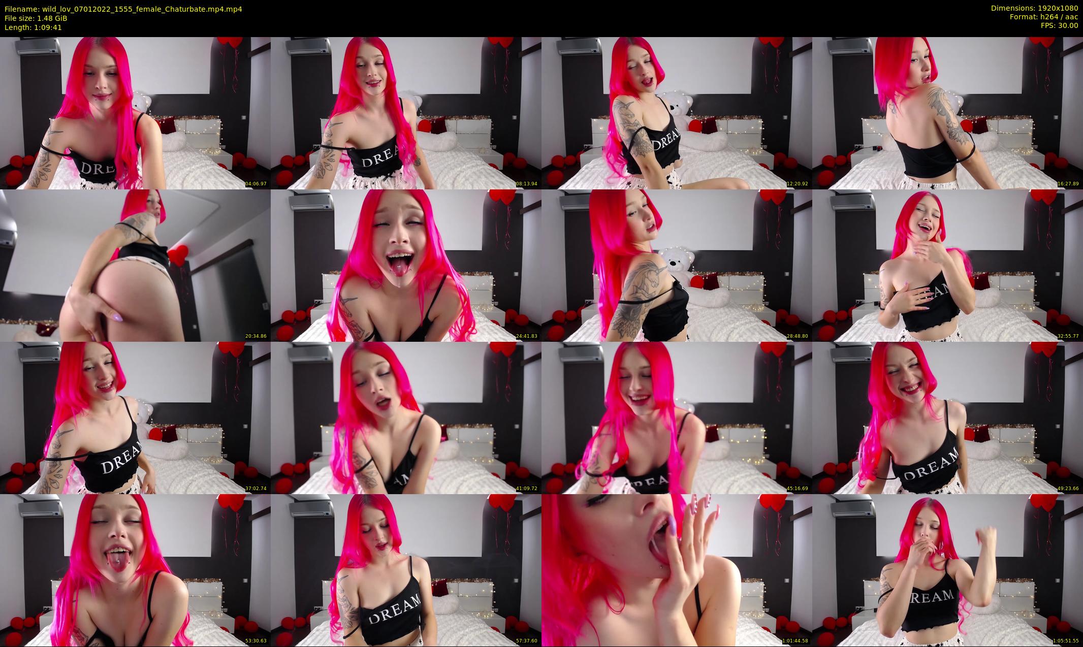 wild_lov — 70 minute Chaturbate female cam show recording, 1080p, Jan 7, 2022