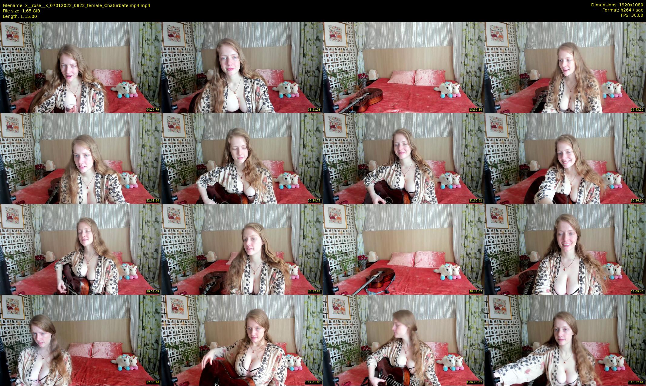 x__rose__x — 75 minute Chaturbate female cam show recording, 1080p, Jan 7, 2022