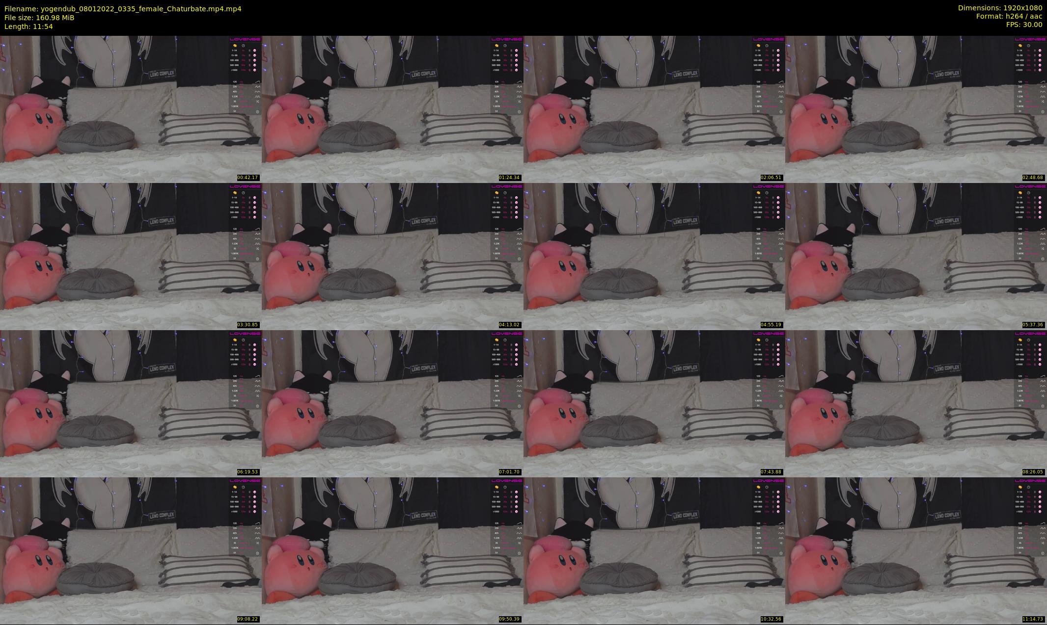 yogendub — 12 minute Chaturbate female cam show recording, 1080p, Jan 8, 2022