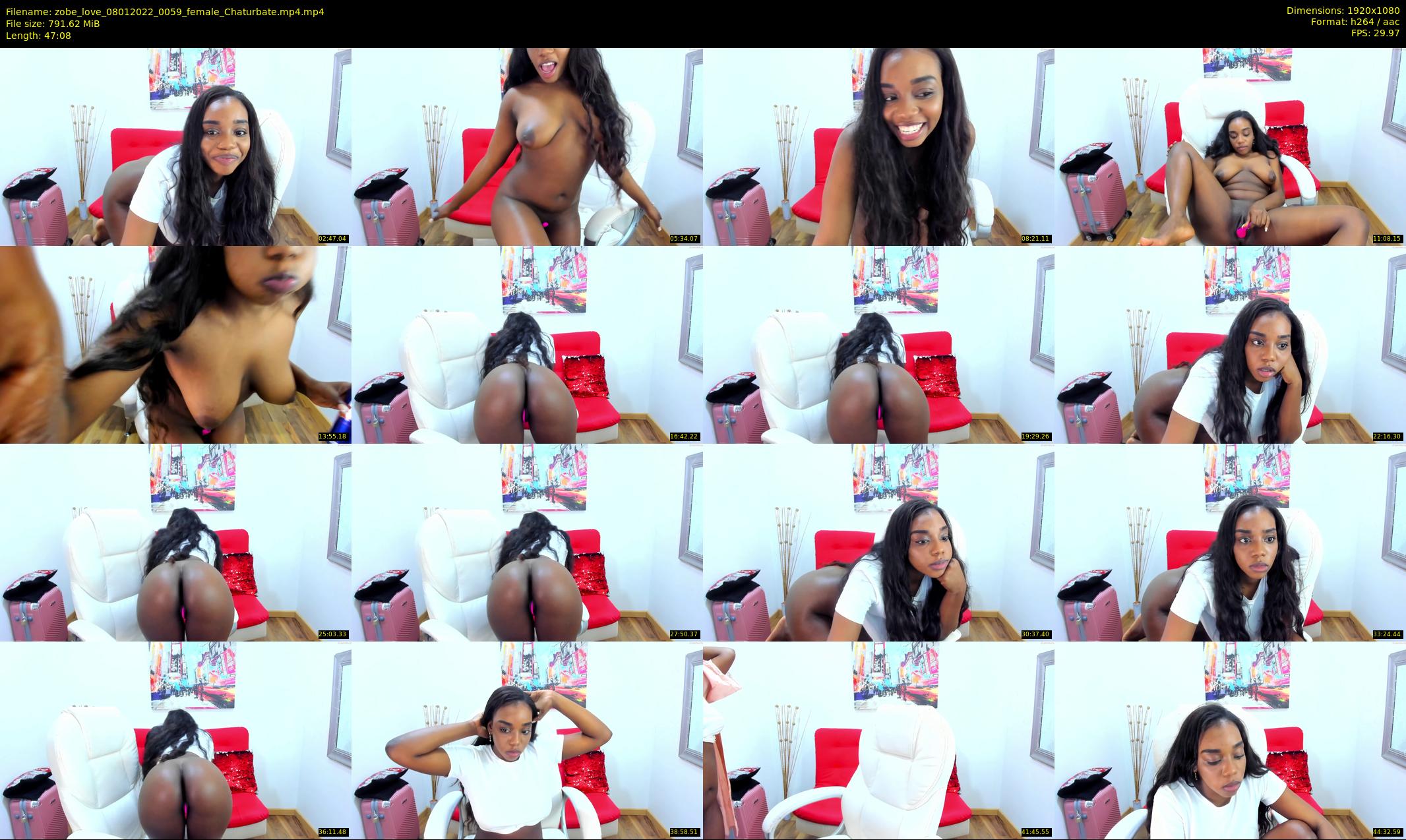 zobe_love — 48 minute Chaturbate female cam show recording, 1080p, Jan 8, 2022