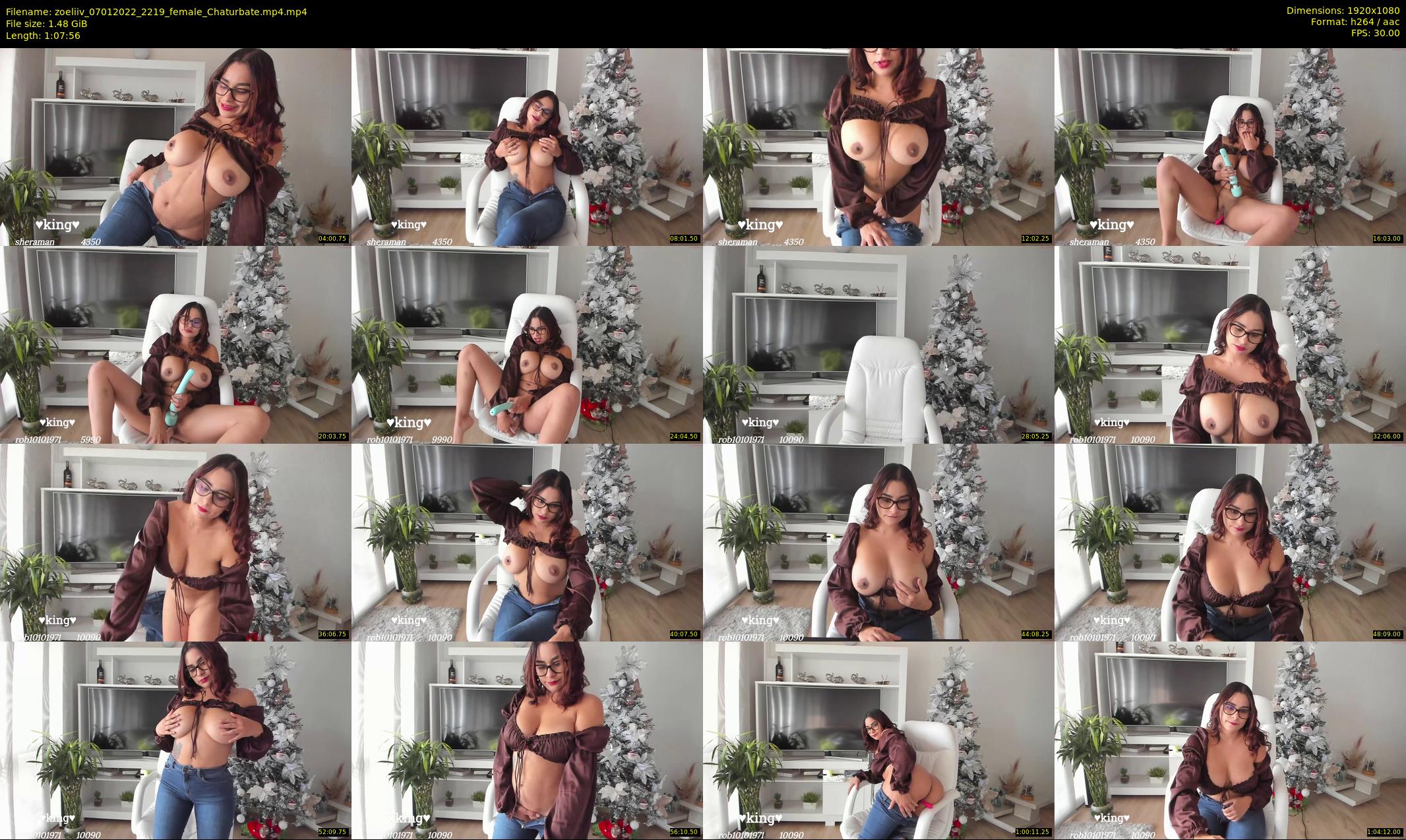 zoeliiv — 68 minute Chaturbate female cam show recording, 1080p, Jan 7, 2022