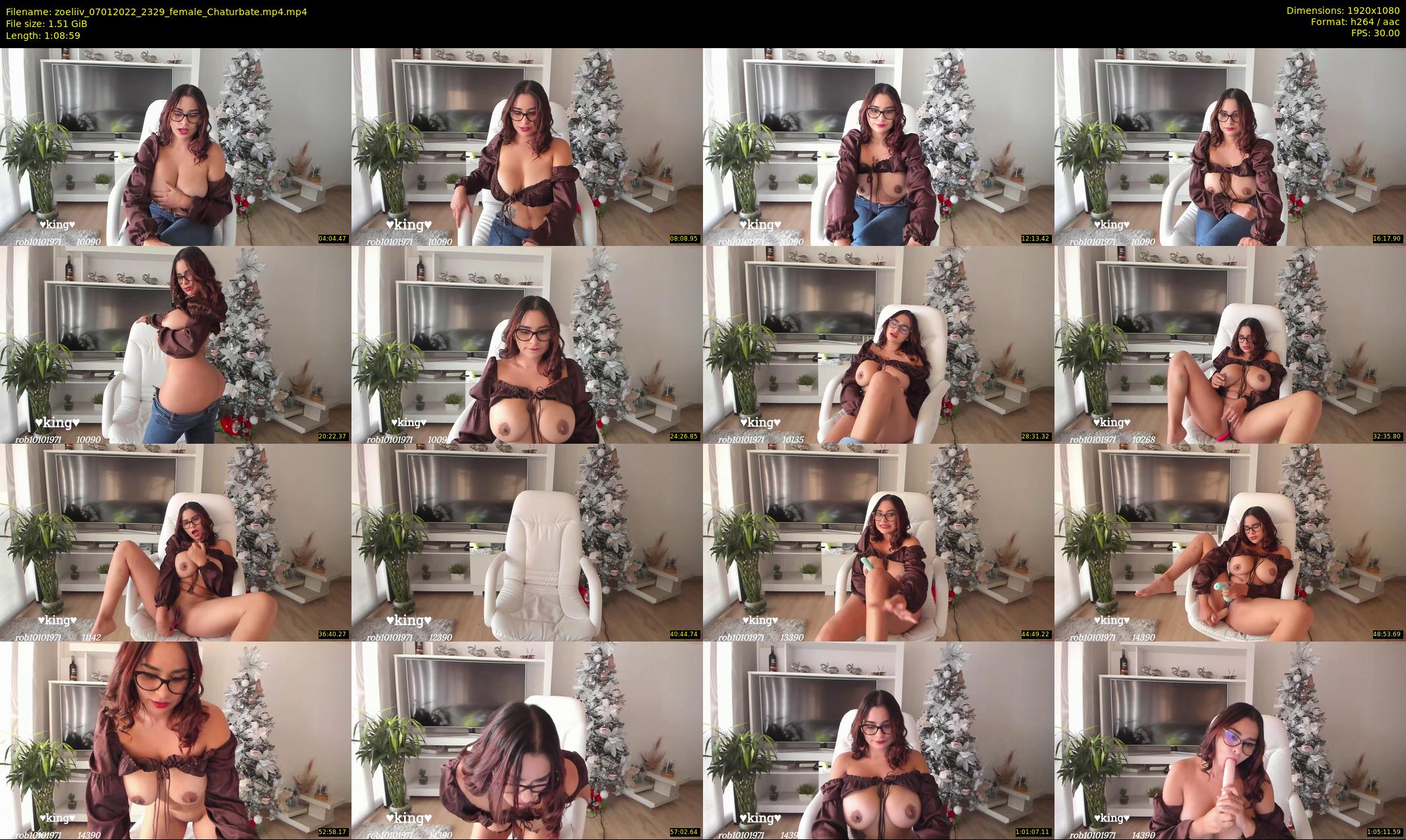 zoeliiv — 69 minute Chaturbate female cam show recording, 1080p, Jan 7, 2022
