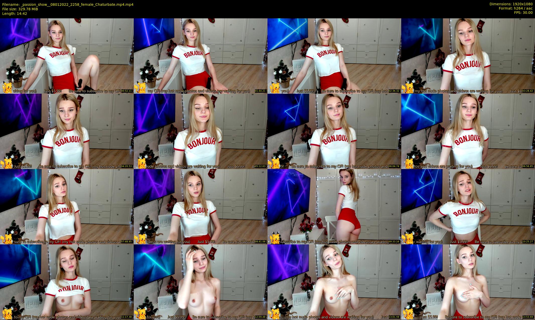 _passion_show_ — 15 minute Chaturbate couple cam show recording, 1080p, Jan 8, 2022