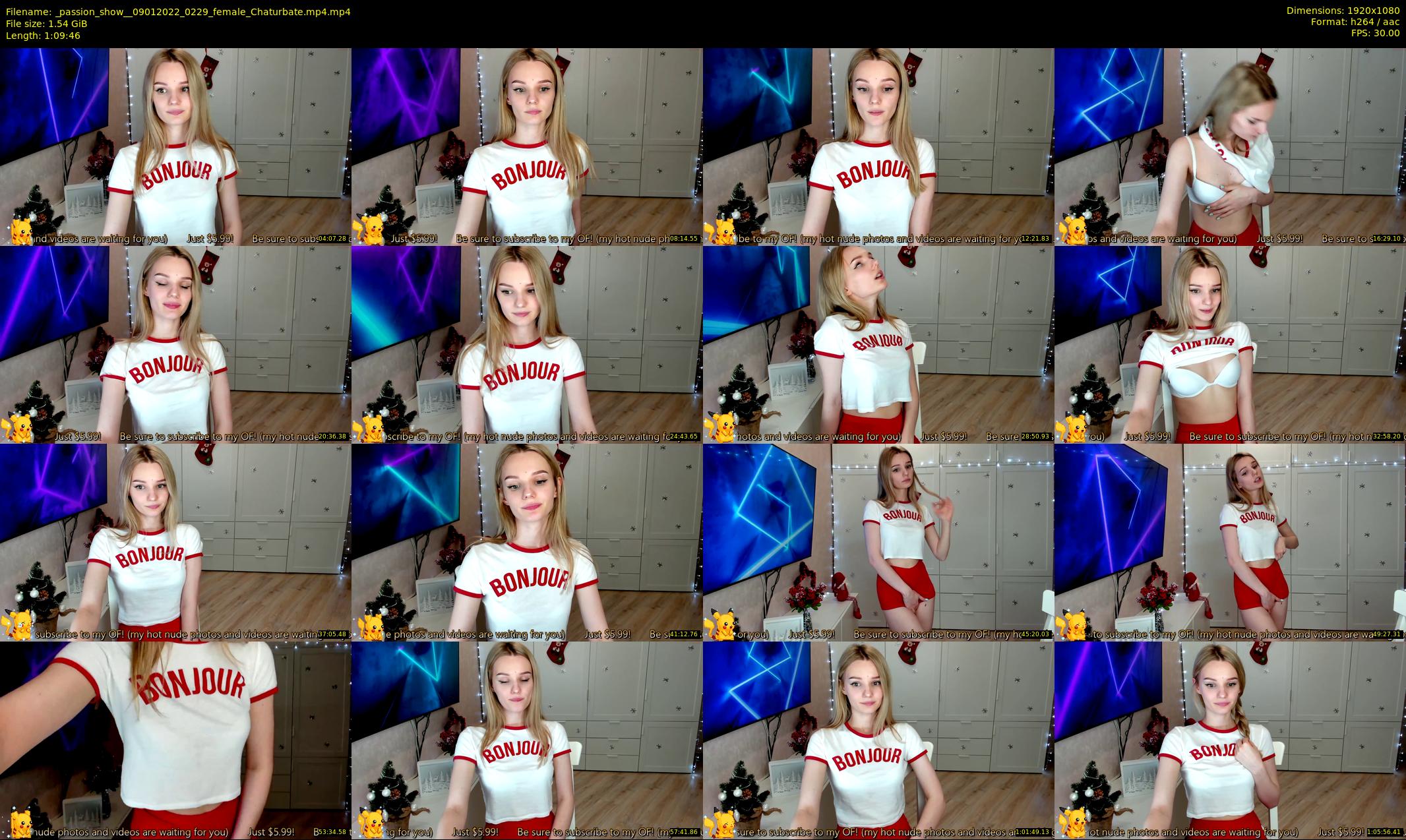 _passion_show_ — 70 minute Chaturbate couple cam show recording, 1080p, Jan 9, 2022