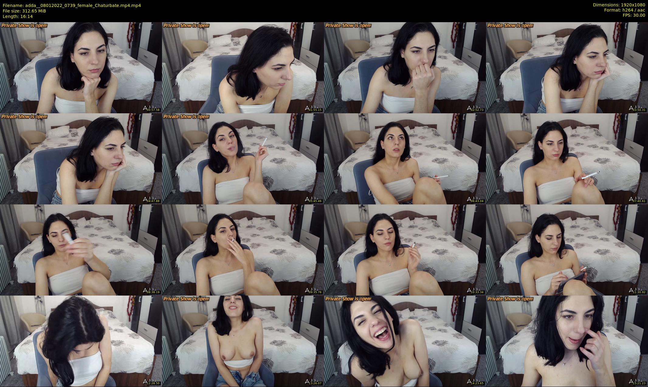 adda_ — 17 minute Chaturbate female cam show recording, 1080p, Jan 8, 2022