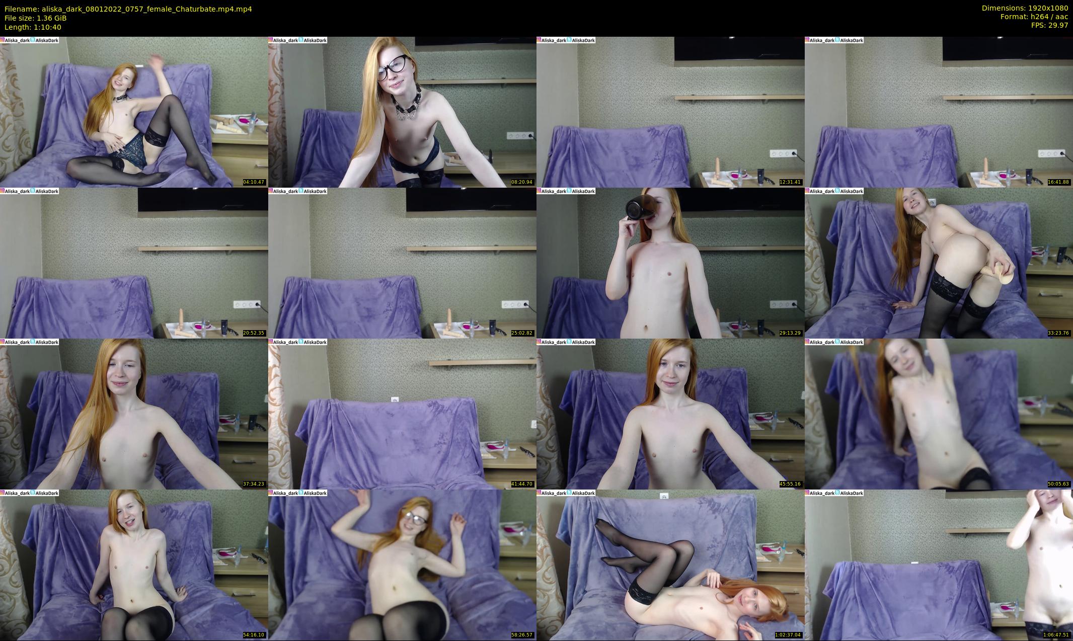 aliska_dark — 71 minute Chaturbate female cam show recording, 1080p, Jan 8, 2022