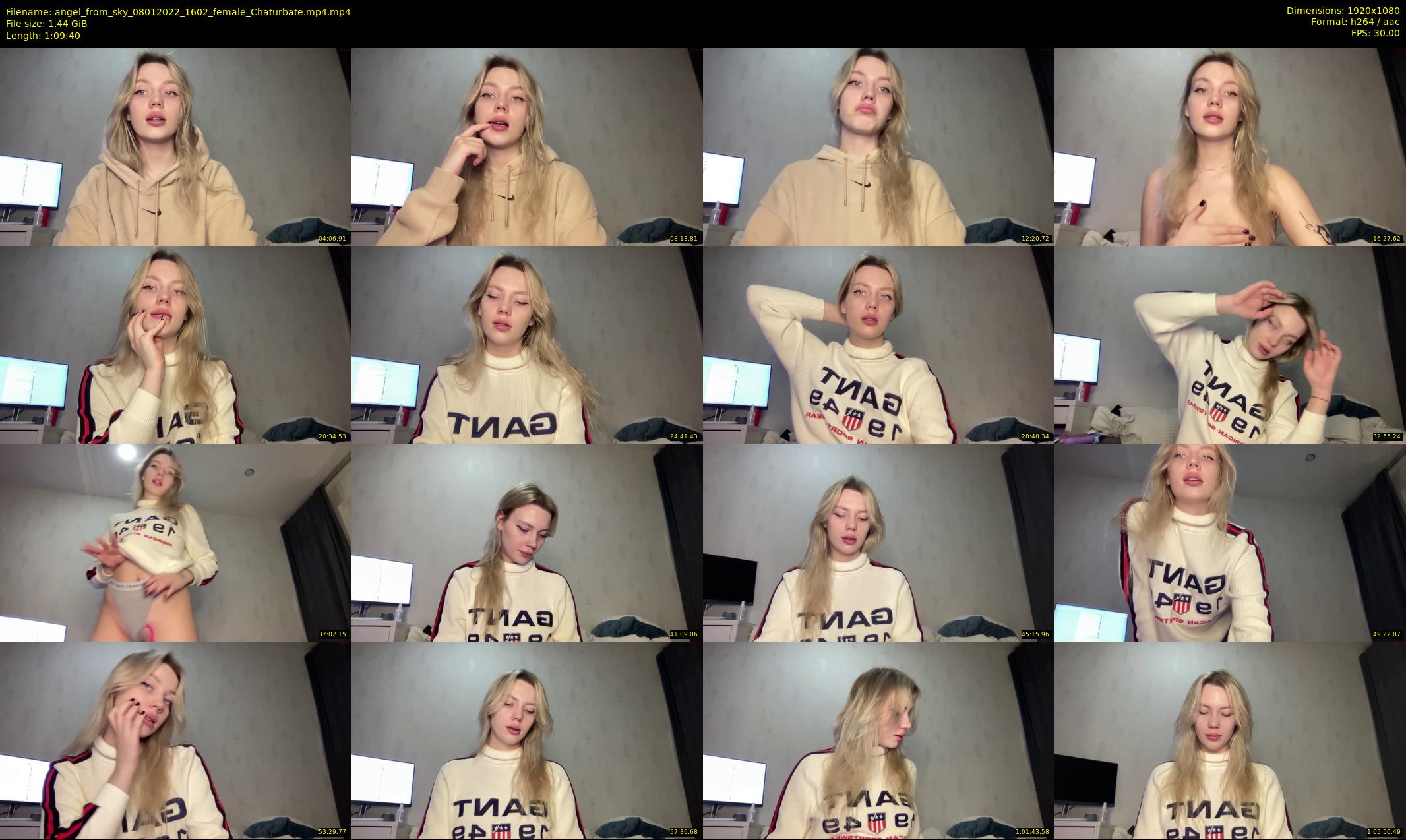 angel_from_sky — 70 minute Chaturbate female cam show recording, 1080p, Jan 8, 2022