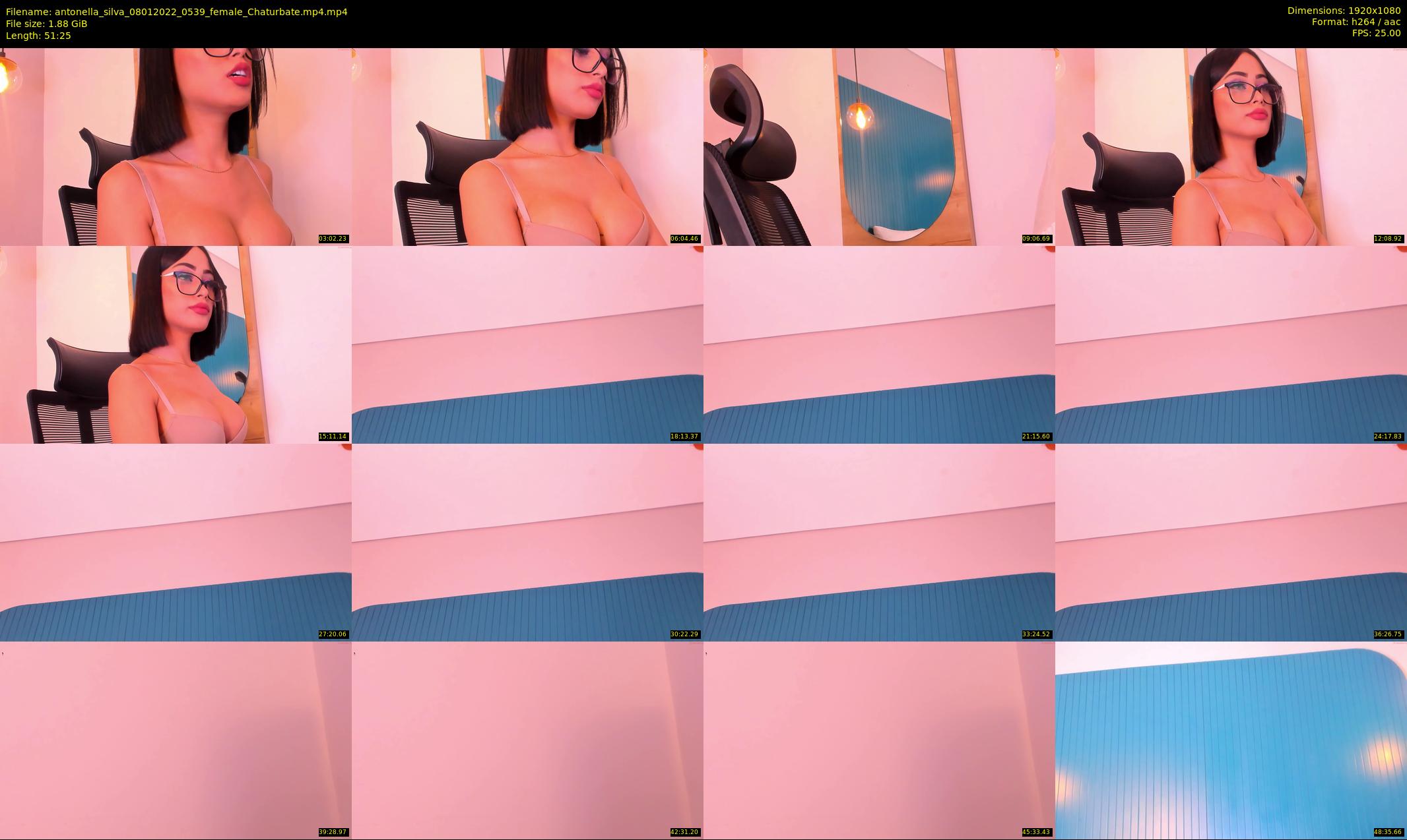 antonella_silva — 52 minute Chaturbate female cam show recording, 1080p, Jan 8, 2022