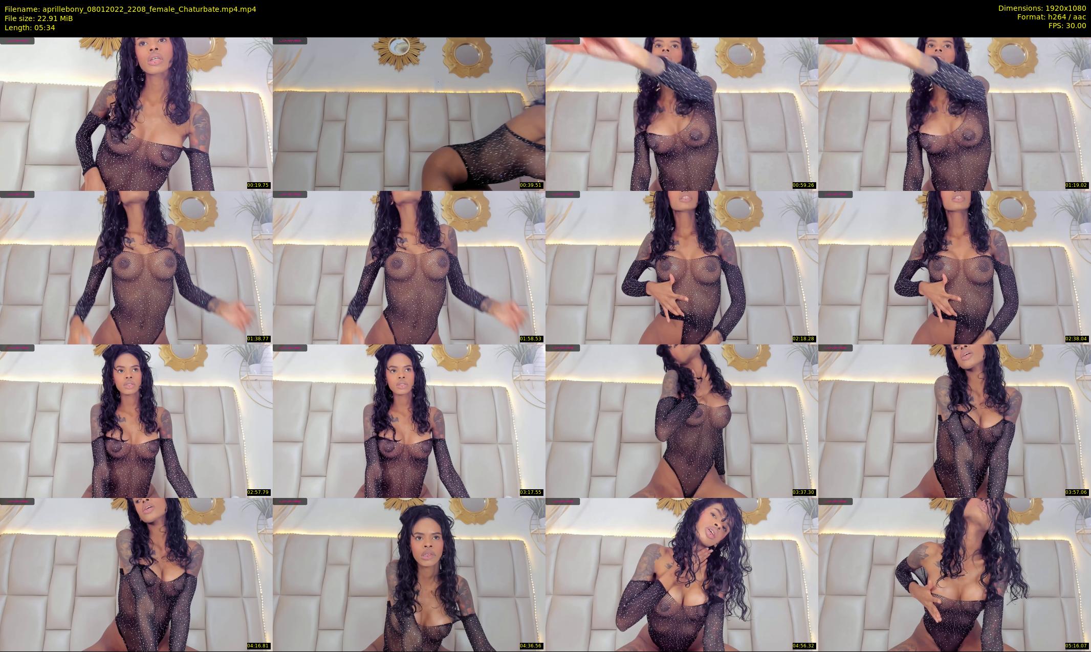 aprillebony — 6 minute Chaturbate female cam show recording, 1080p, Jan 8, 2022