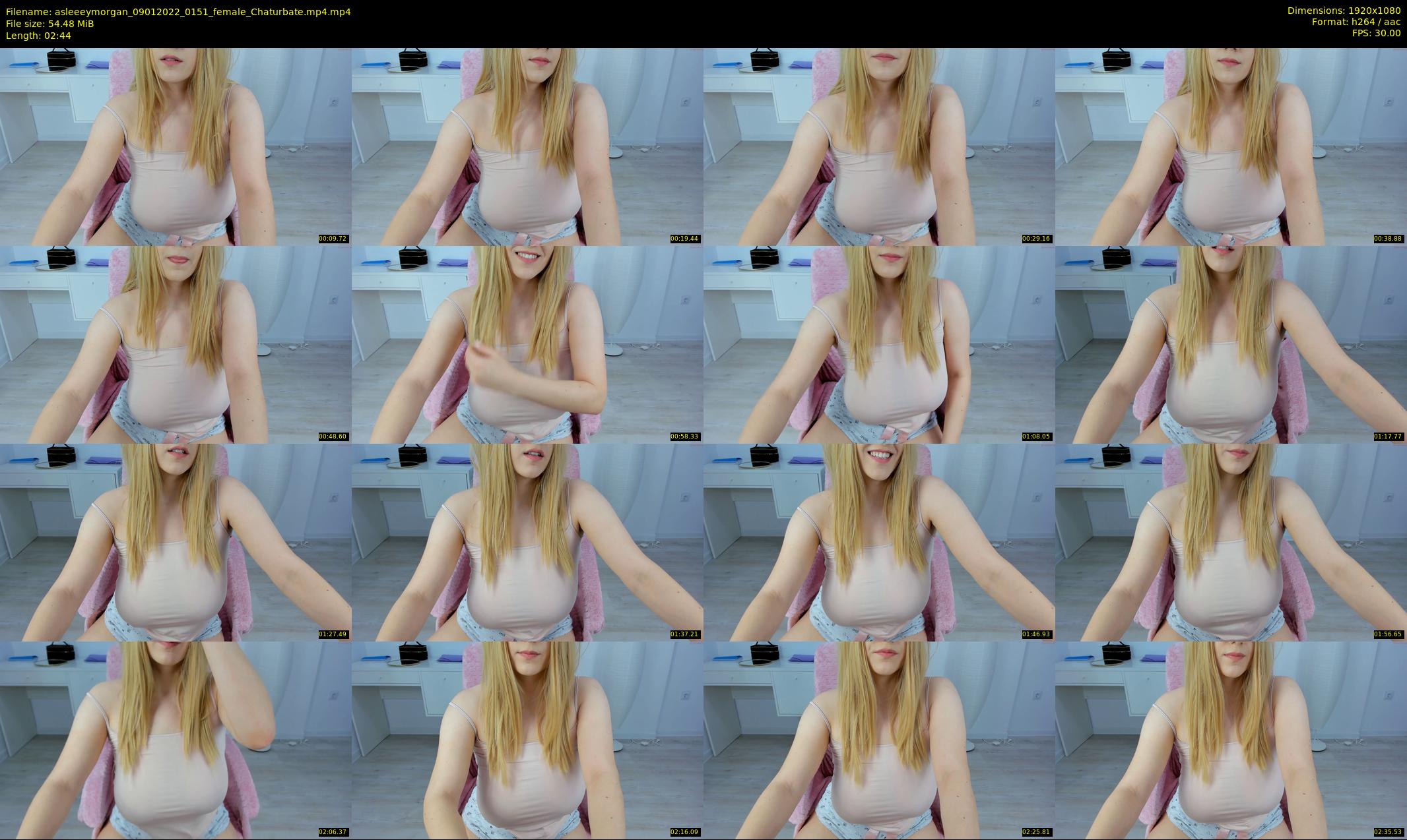 asleeeymorgan — 3 minute Chaturbate female cam show recording, 1080p, Jan 9, 2022