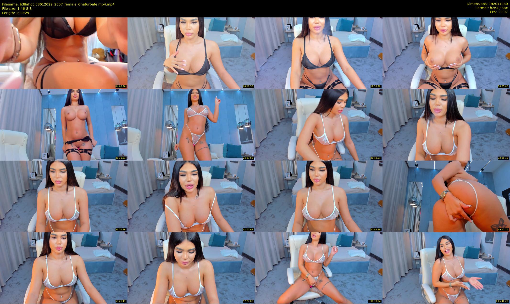 b3llahot — 70 minute Chaturbate female cam show recording, 1080p, Jan 8, 2022