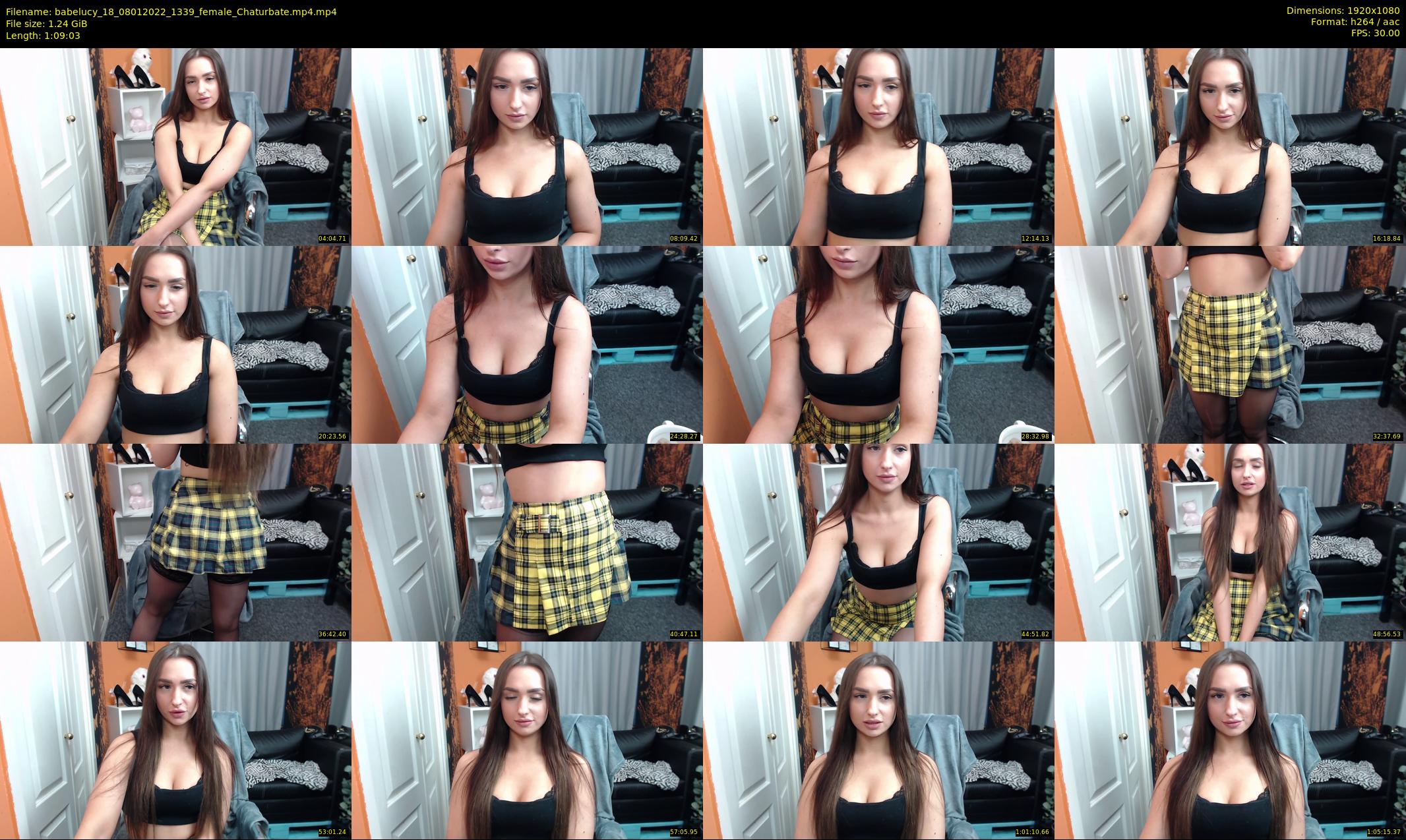 babelucy_18 — 70 minute Chaturbate female cam show recording, 1080p, Jan 8, 2022