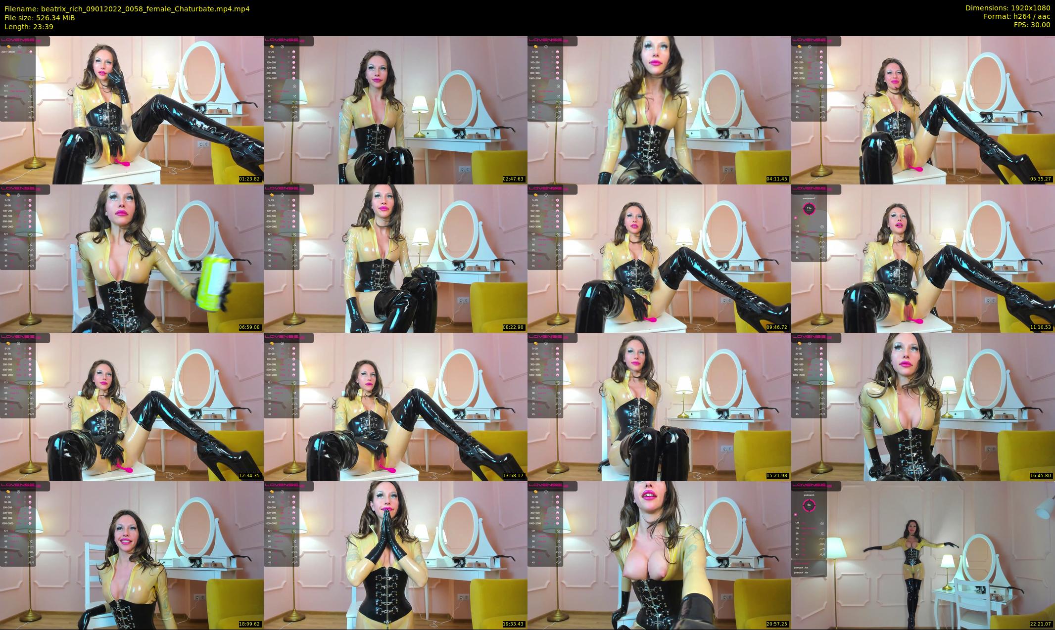 beatrix_rich — 24 minute Chaturbate female cam show recording, 1080p, Jan 9, 2022