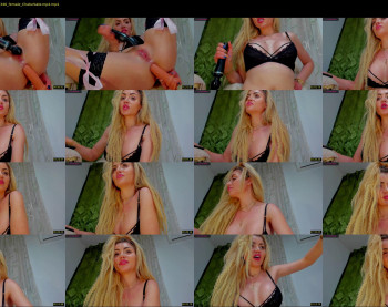 blondebab3 — 12 minute Chaturbate female cam show recording, 1080p, Jan 8, 2022