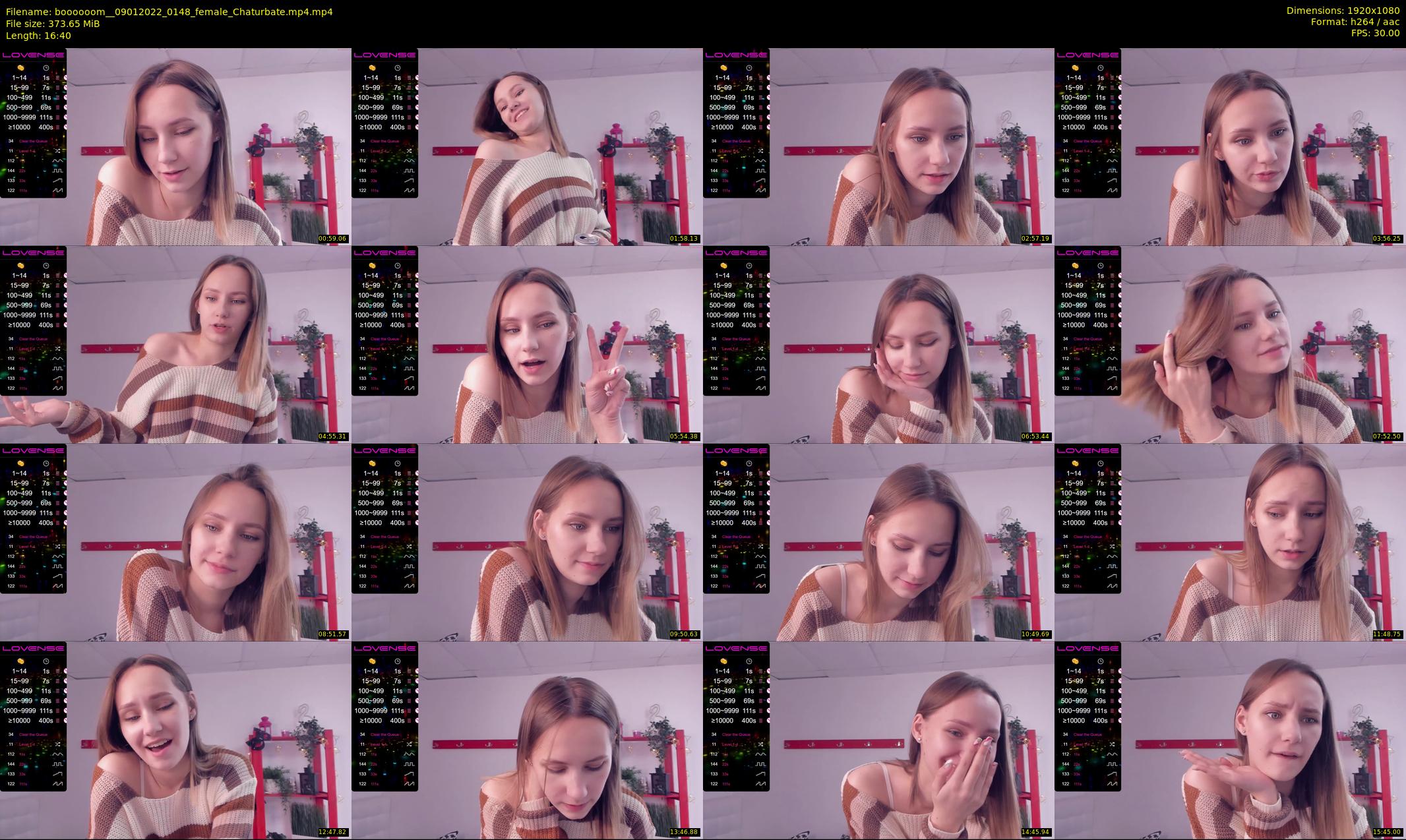 boooooom_ — 17 minute Chaturbate female cam show recording, 1080p, Jan 9, 2022