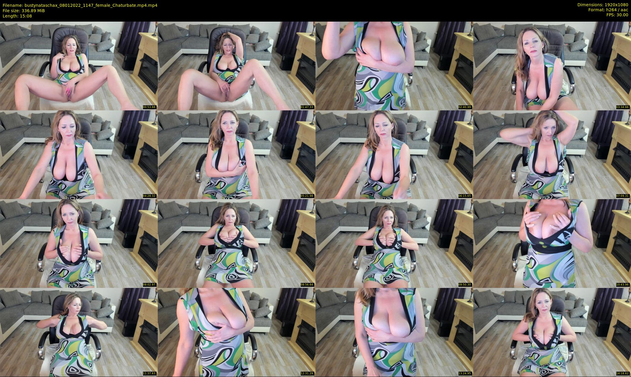 bustynataschax — 16 minute Chaturbate female cam show recording, 1080p, Jan 8, 2022
