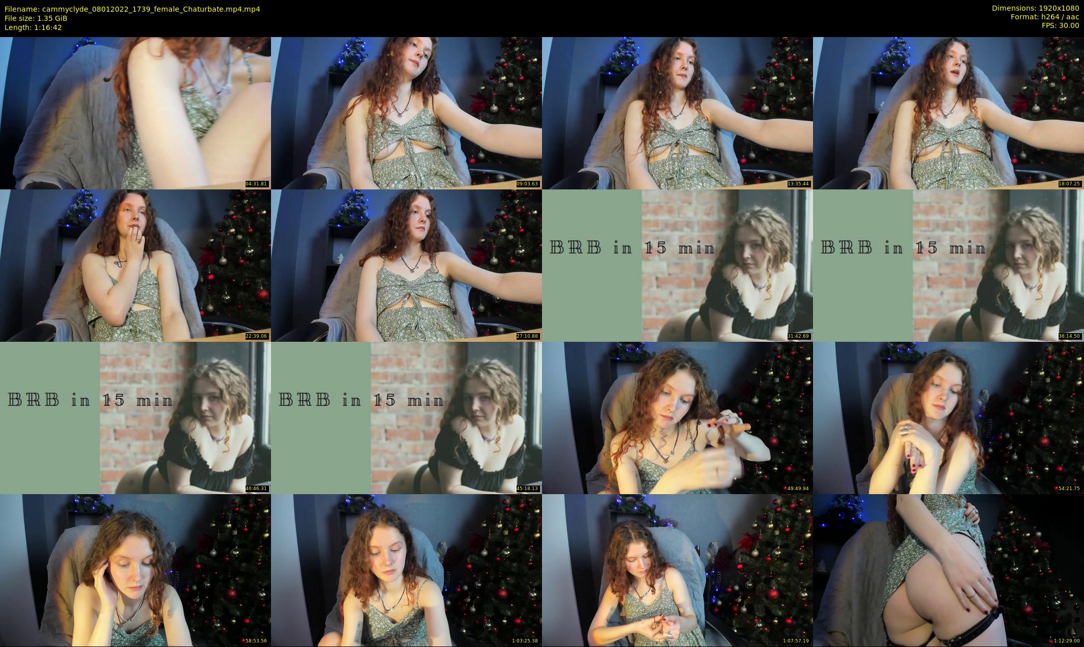 cammyclyde — 77 minute Chaturbate female cam show recording, 1080p, Jan 8, 2022