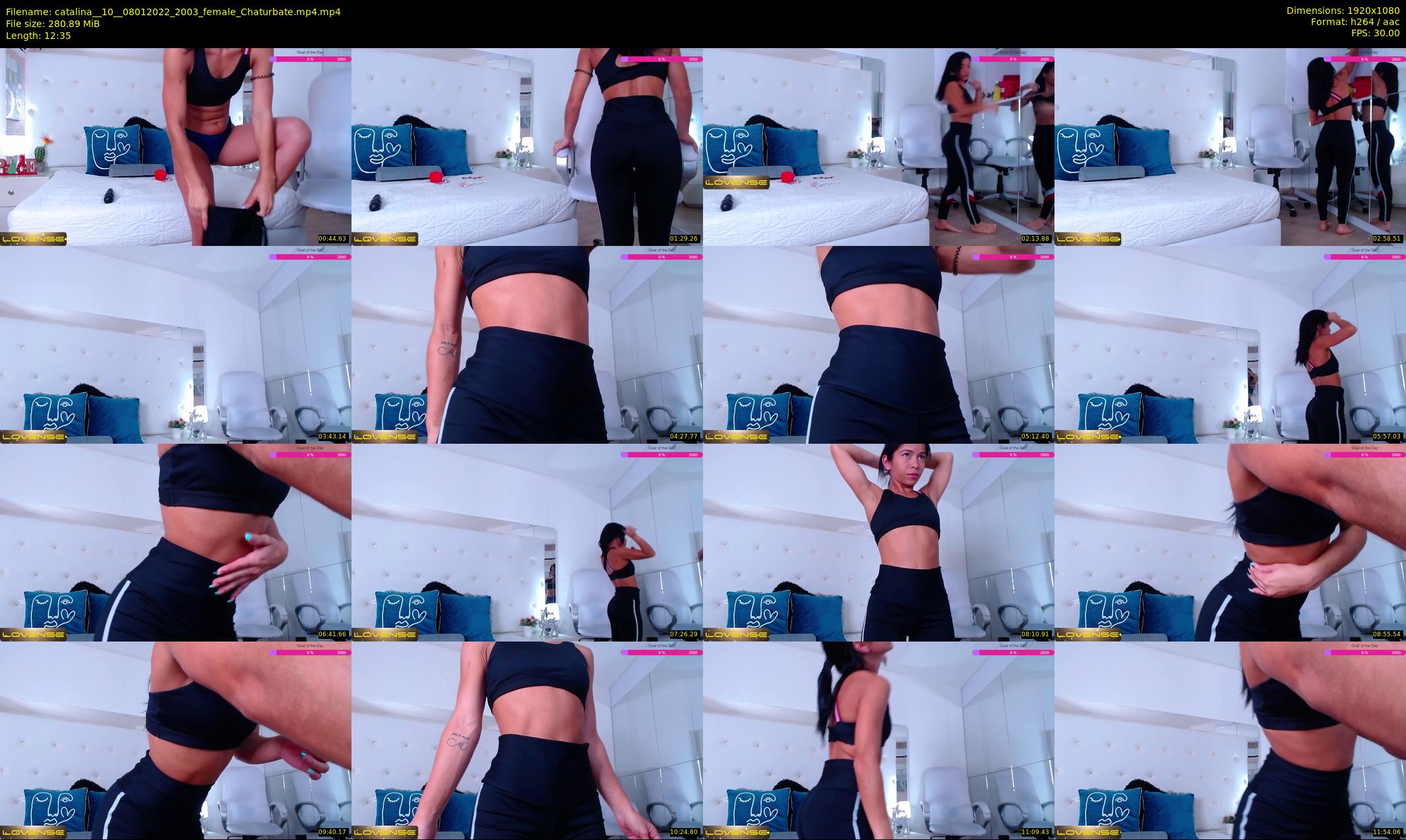 catalina__10_ — 13 minute Chaturbate female cam show recording, 1080p, Jan 8, 2022