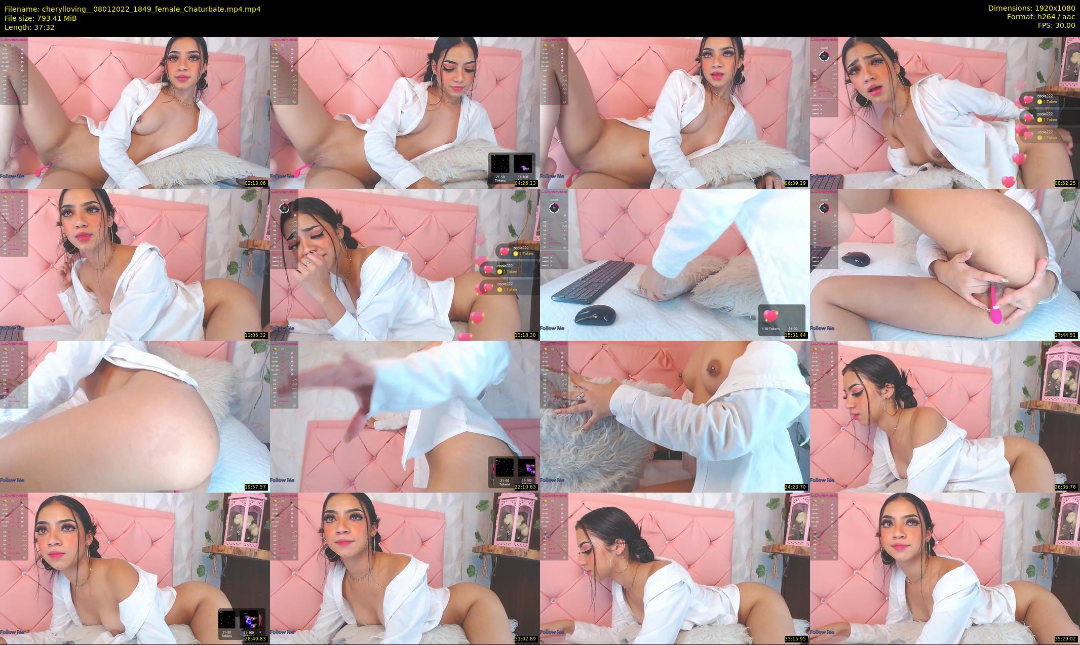 cherylloving_ — 38 minute Chaturbate female cam show recording, 1080p, Jan 8, 2022