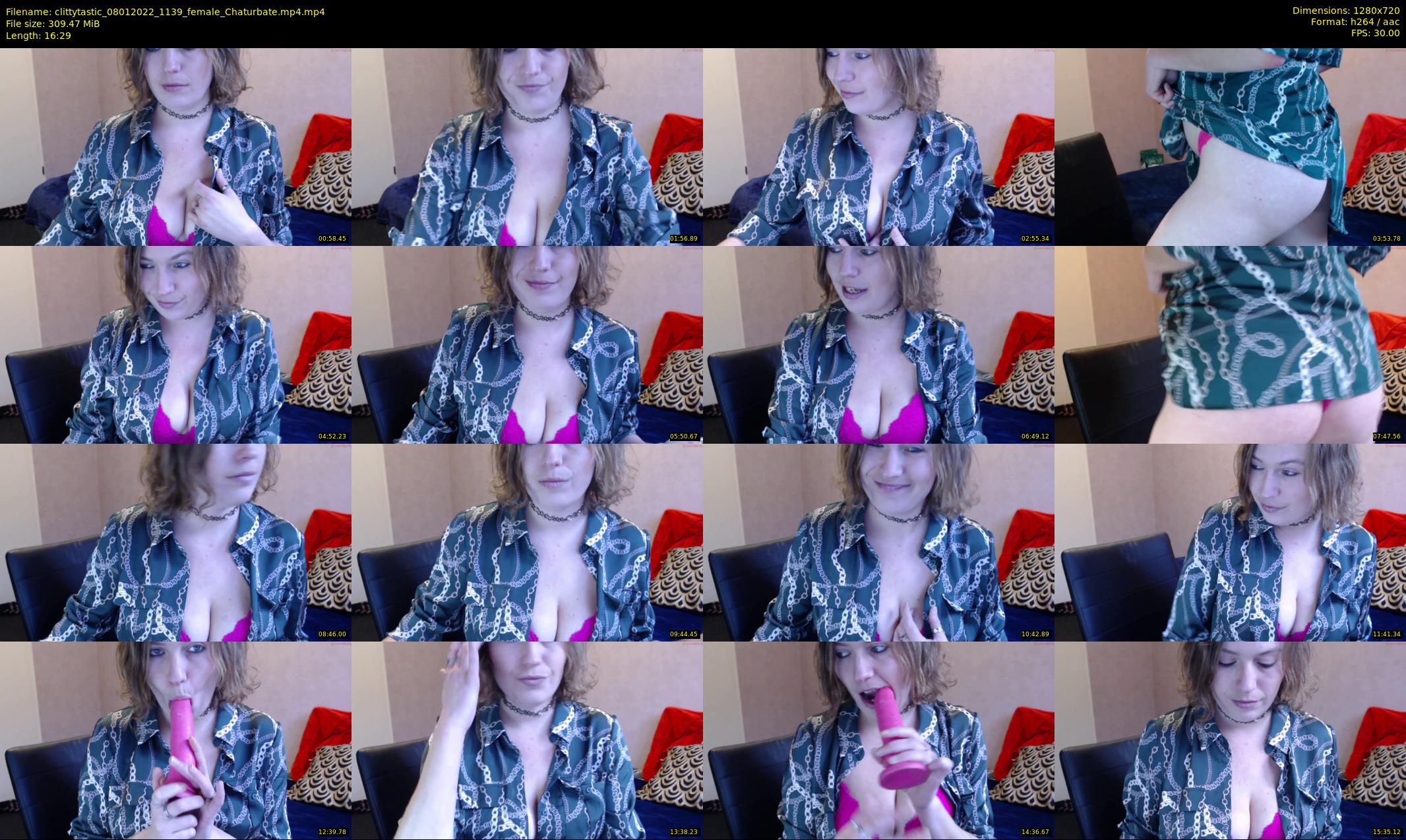 clittytastic — 17 minute Chaturbate female cam show recording, 720p, Jan 8, 2022