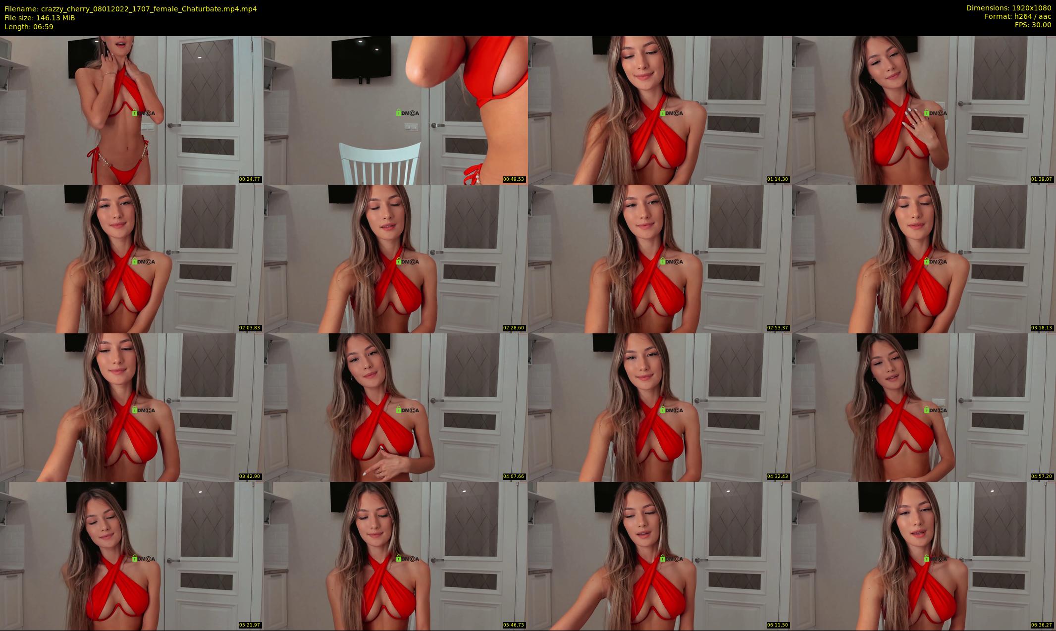 crazzy_cherry — 7 minute Chaturbate female cam show recording, 1080p, Jan 8, 2022