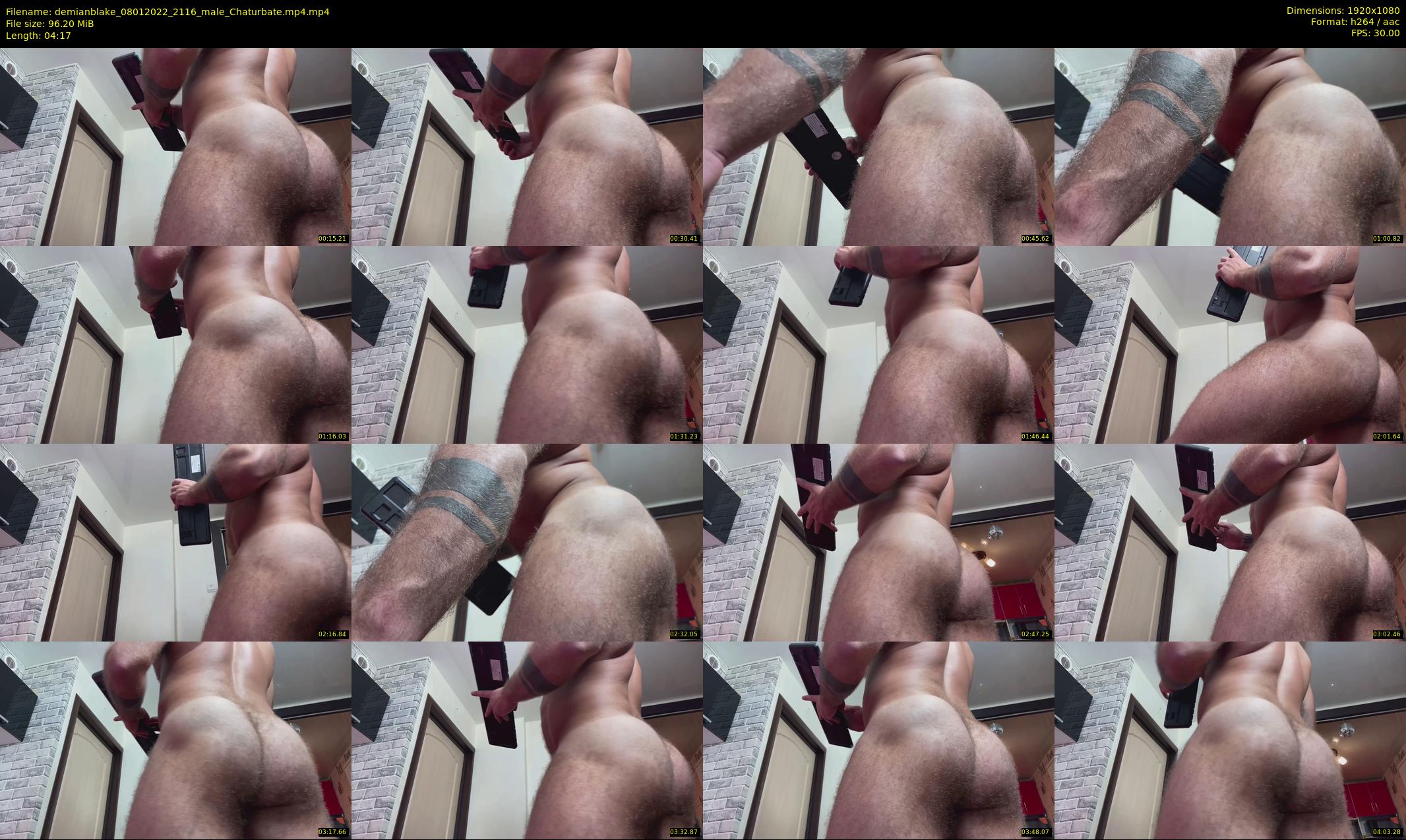 demianblake — 5 minute Chaturbate male cam show recording, 1080p, Jan 8, 2022