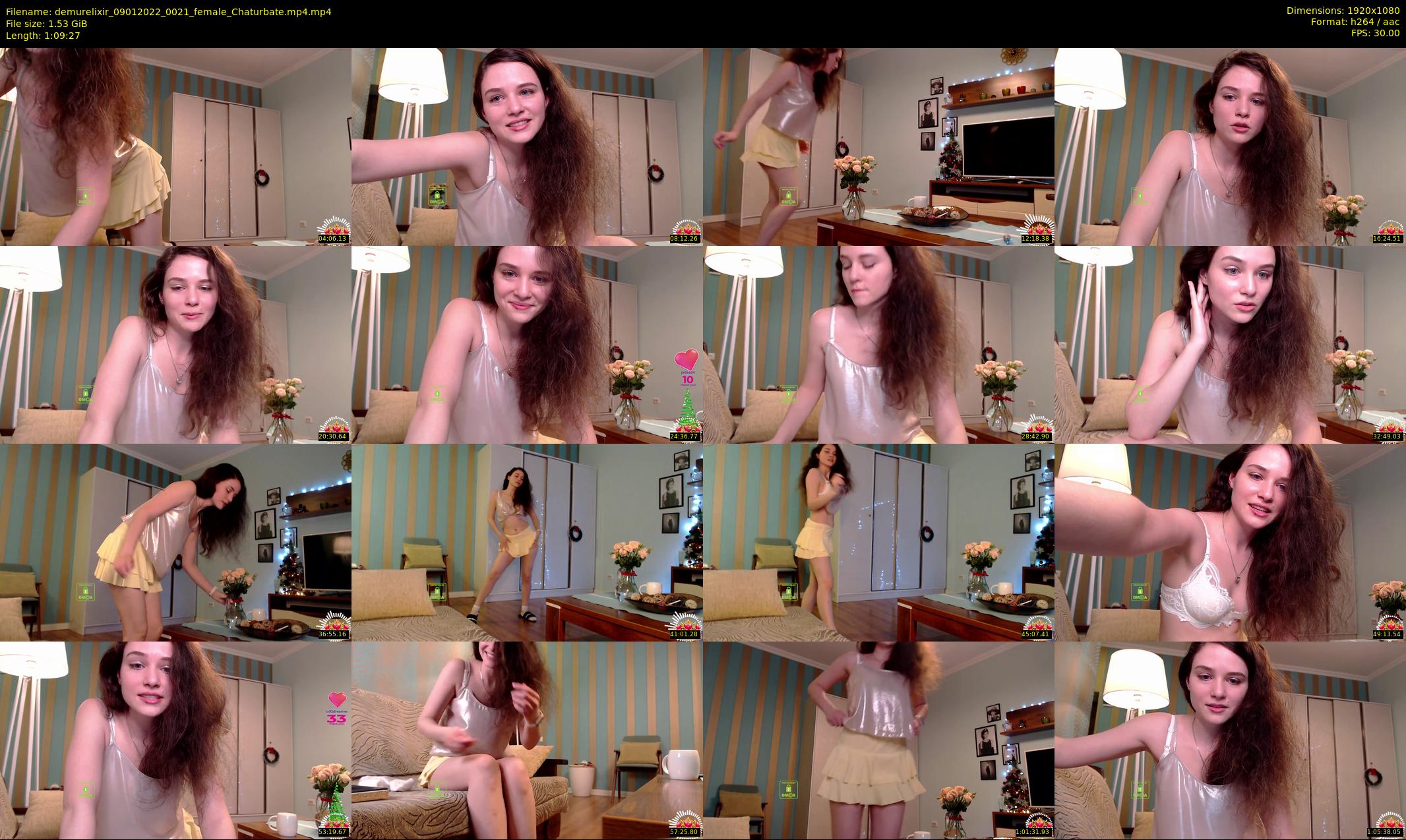 demurelixir — 70 minute Chaturbate female cam show recording, 1080p, Jan 9, 2022