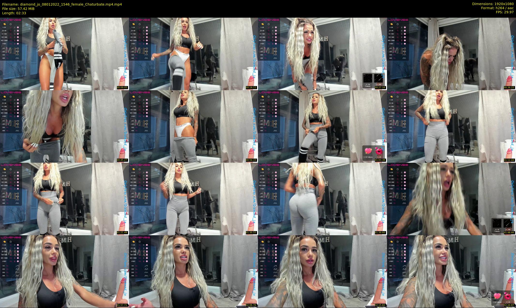 diamond_jo — 3 minute Chaturbate female cam show recording, 1080p, Jan 8, 2022