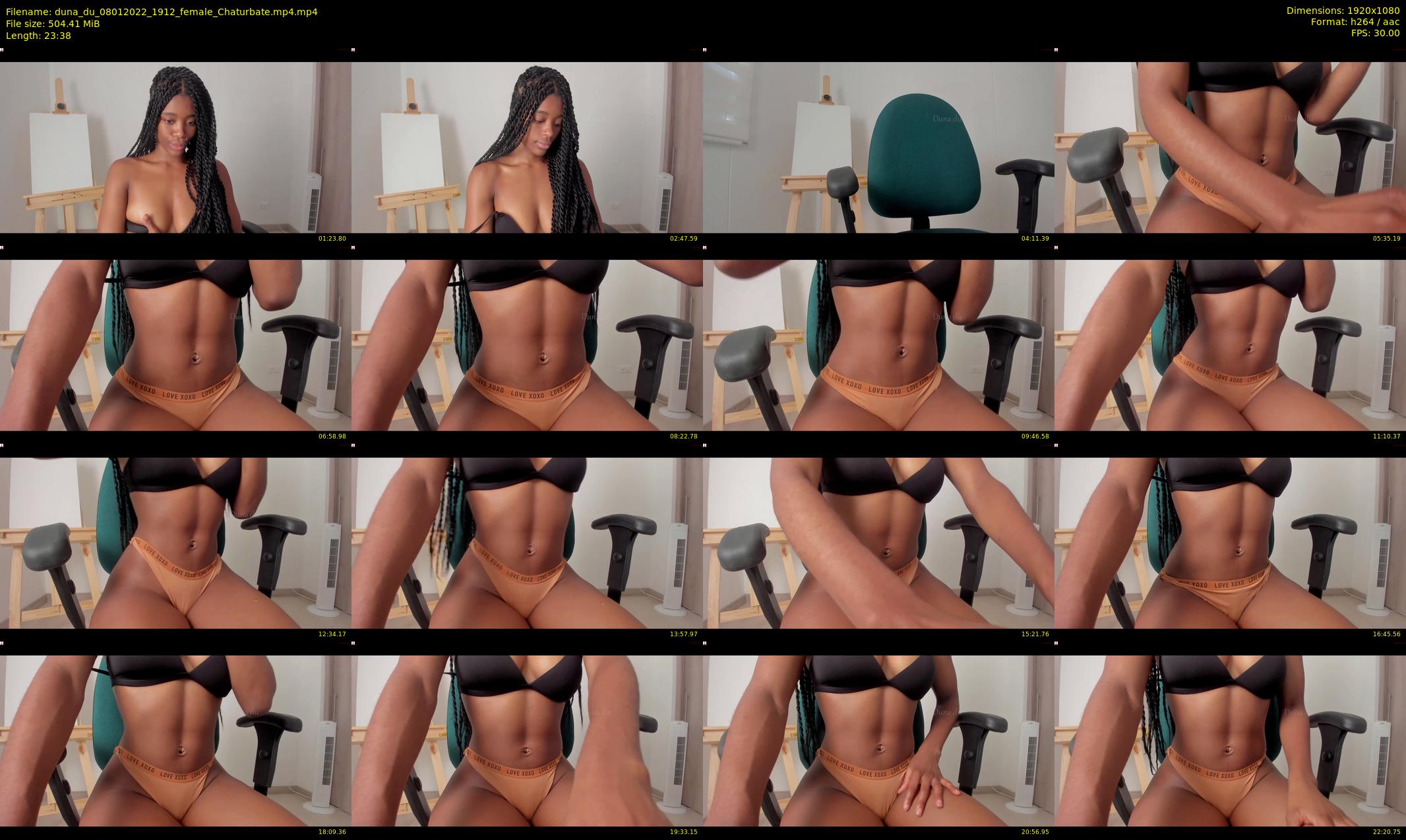 duna_du — 24 minute Chaturbate female cam show recording, 1080p, Jan 8, 2022