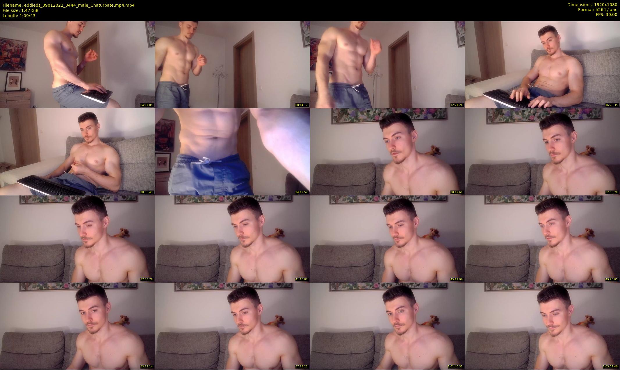 eddieds — 70 minute Chaturbate male cam show recording, 1080p, Jan 9, 2022