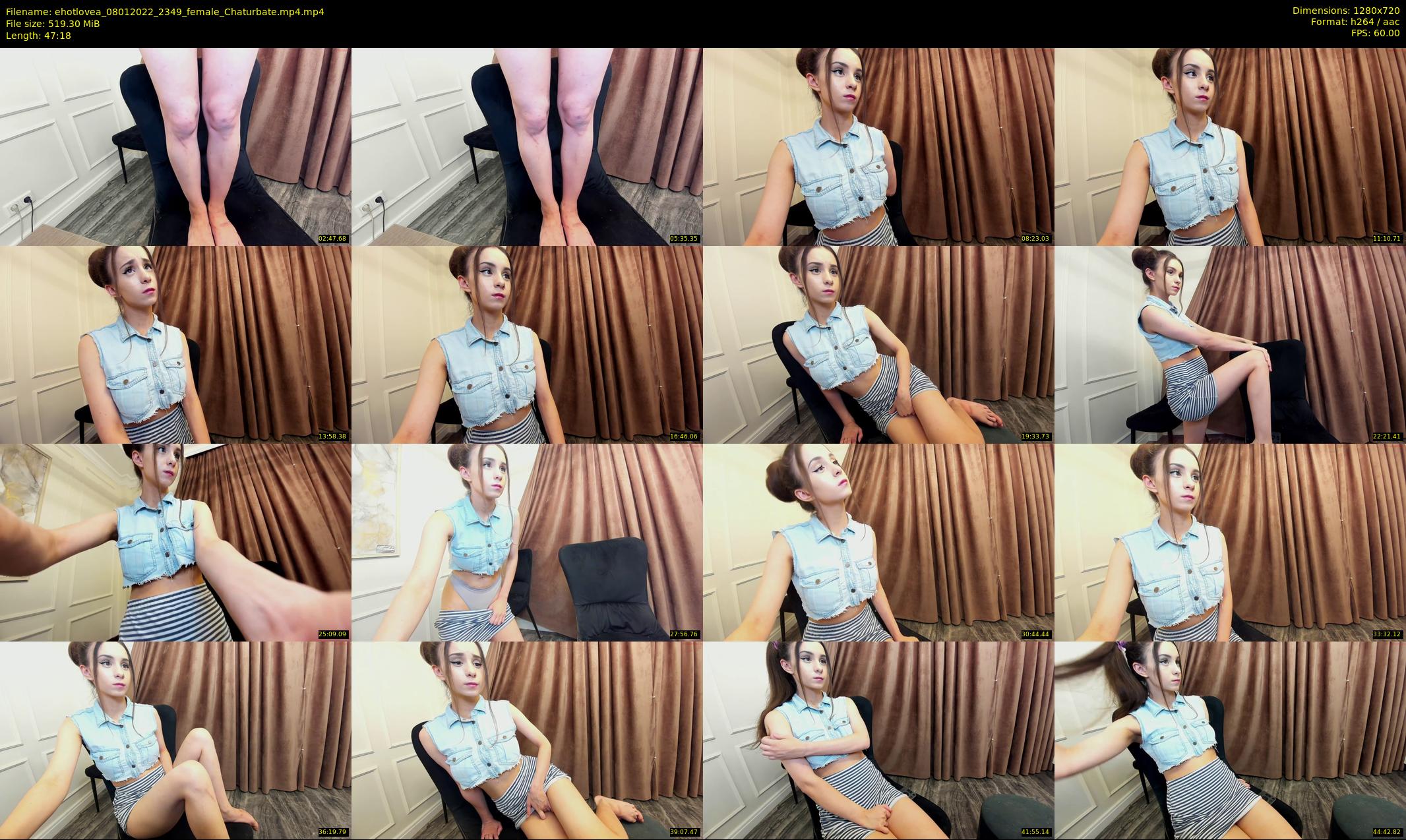 ehotlovea — 48 minute Chaturbate female cam show recording, 720p, Jan 8, 2022