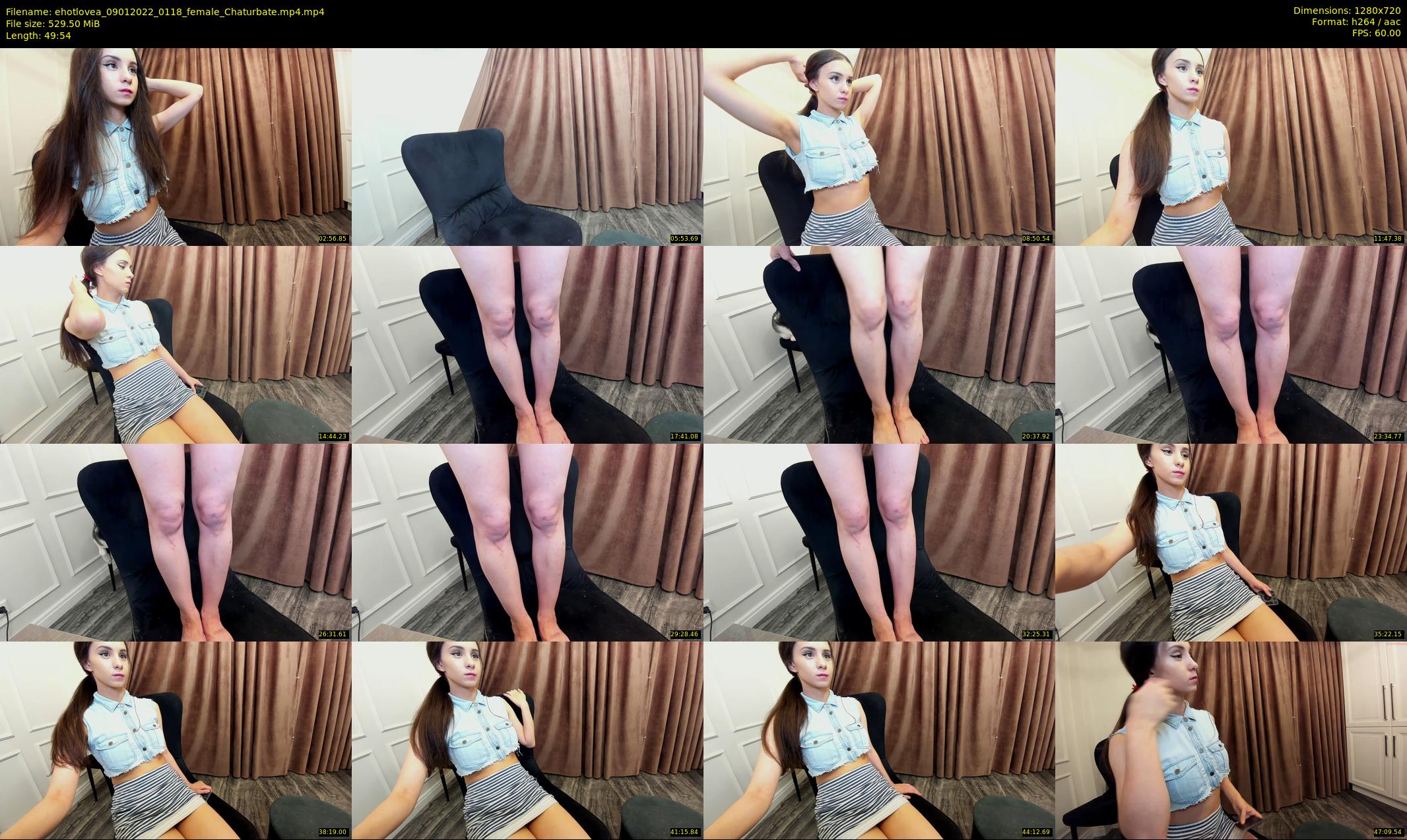ehotlovea — 50 minute Chaturbate female cam show recording, 720p, Jan 9, 2022