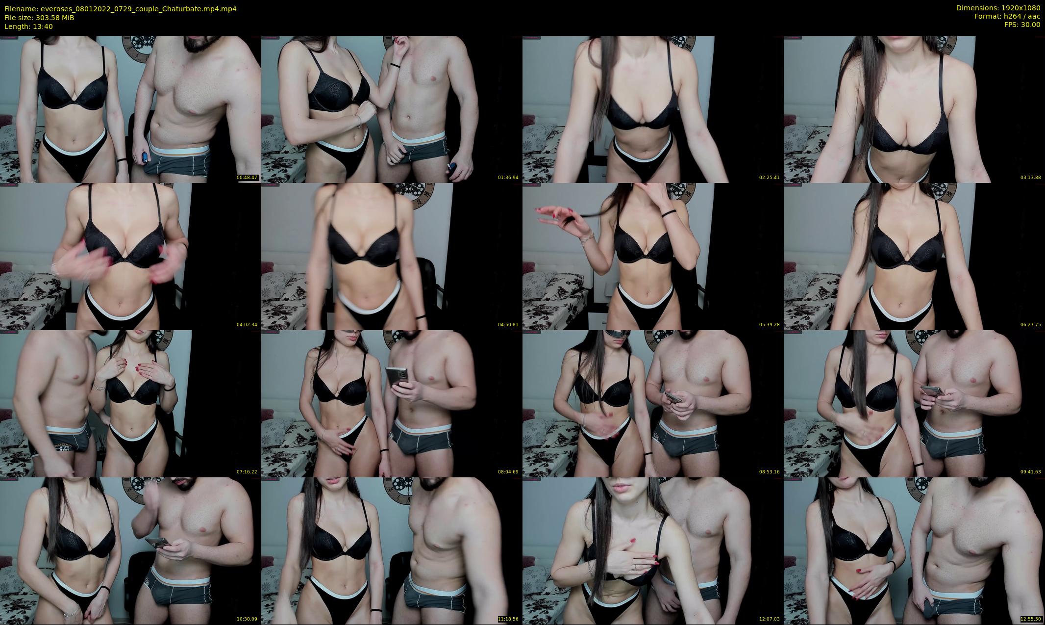 everoses — 14 minute Chaturbate couple cam show recording, 1080p, Jan 8, 2022