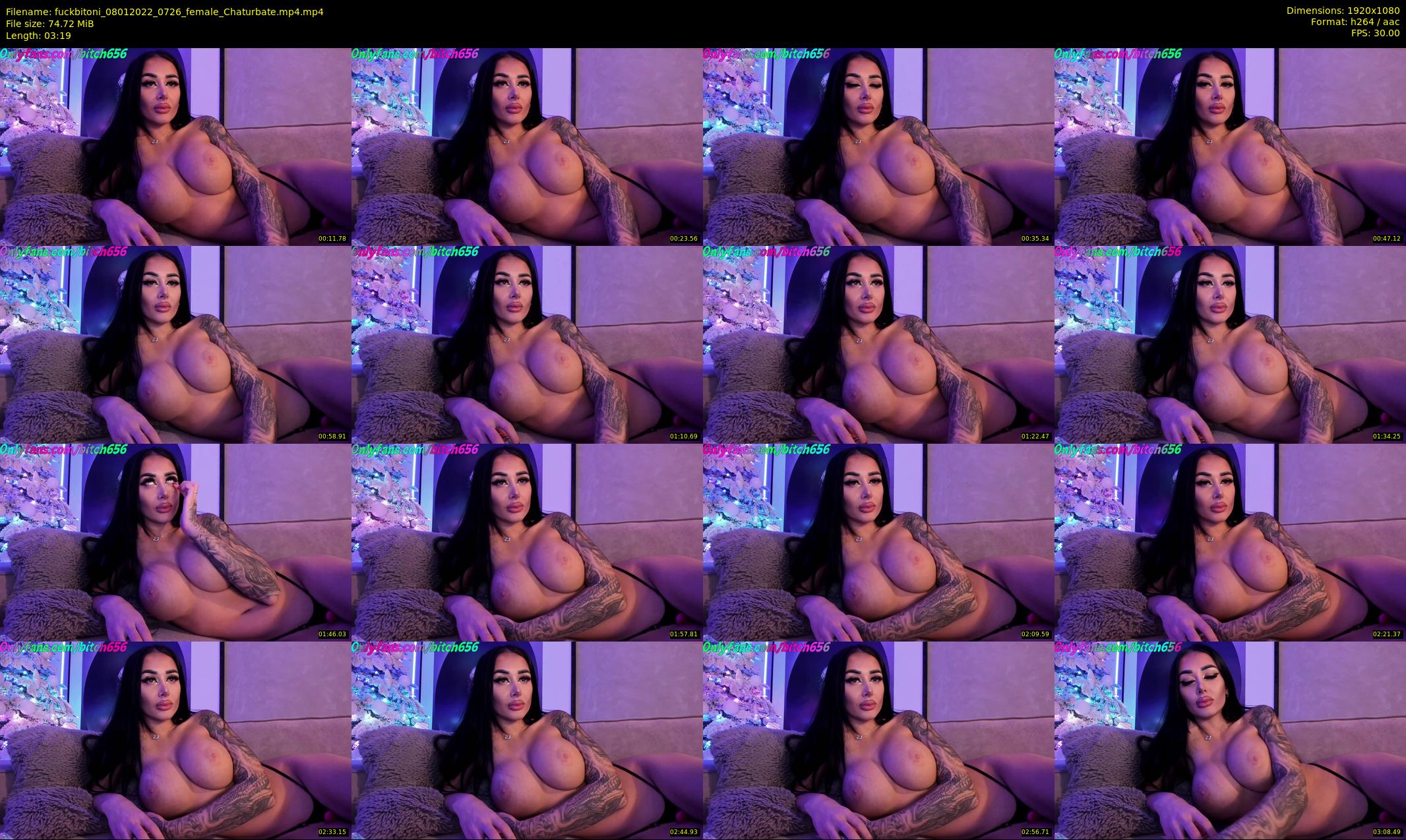 fuckbitoni — 4 minute Chaturbate couple cam show recording, 1080p, Jan 8, 2022